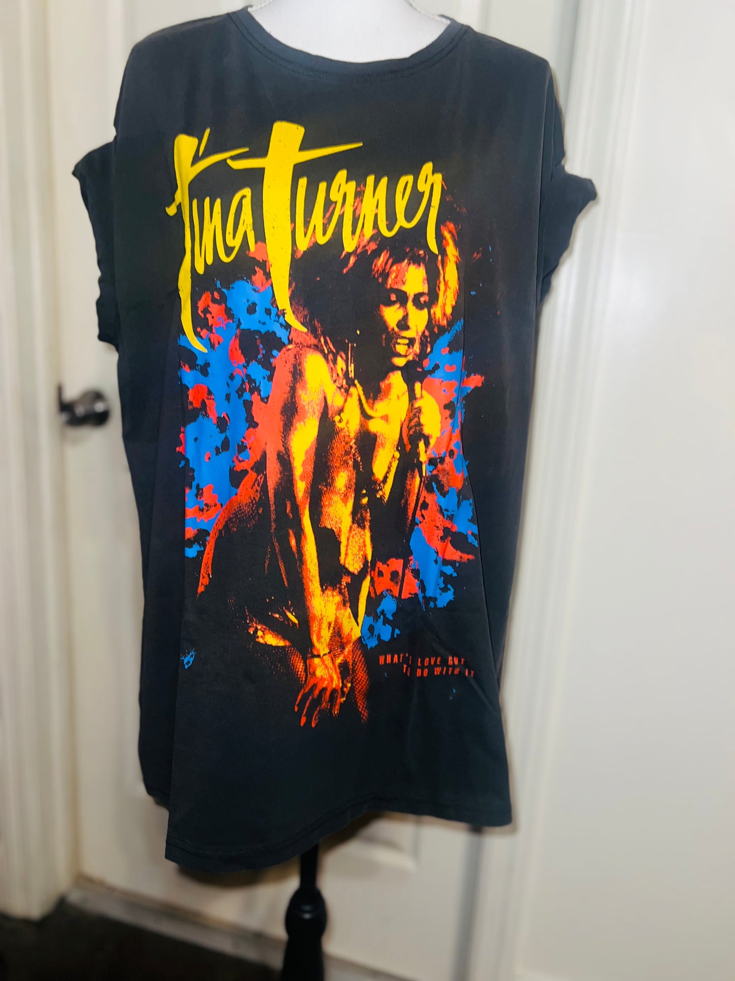 Tina Turner Oversized Distressed Tee