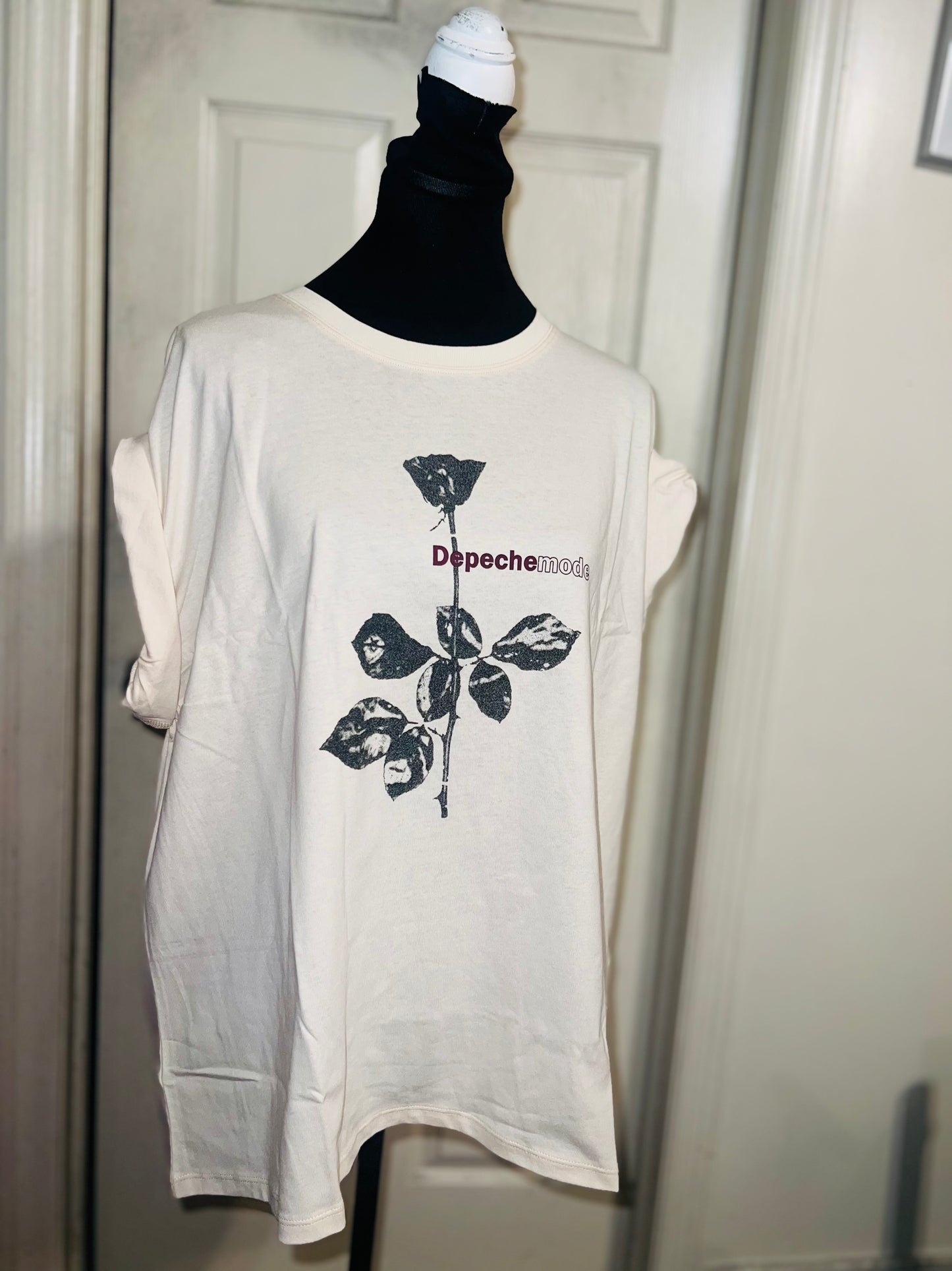 Depeche Mode Oversized Distressed Tee