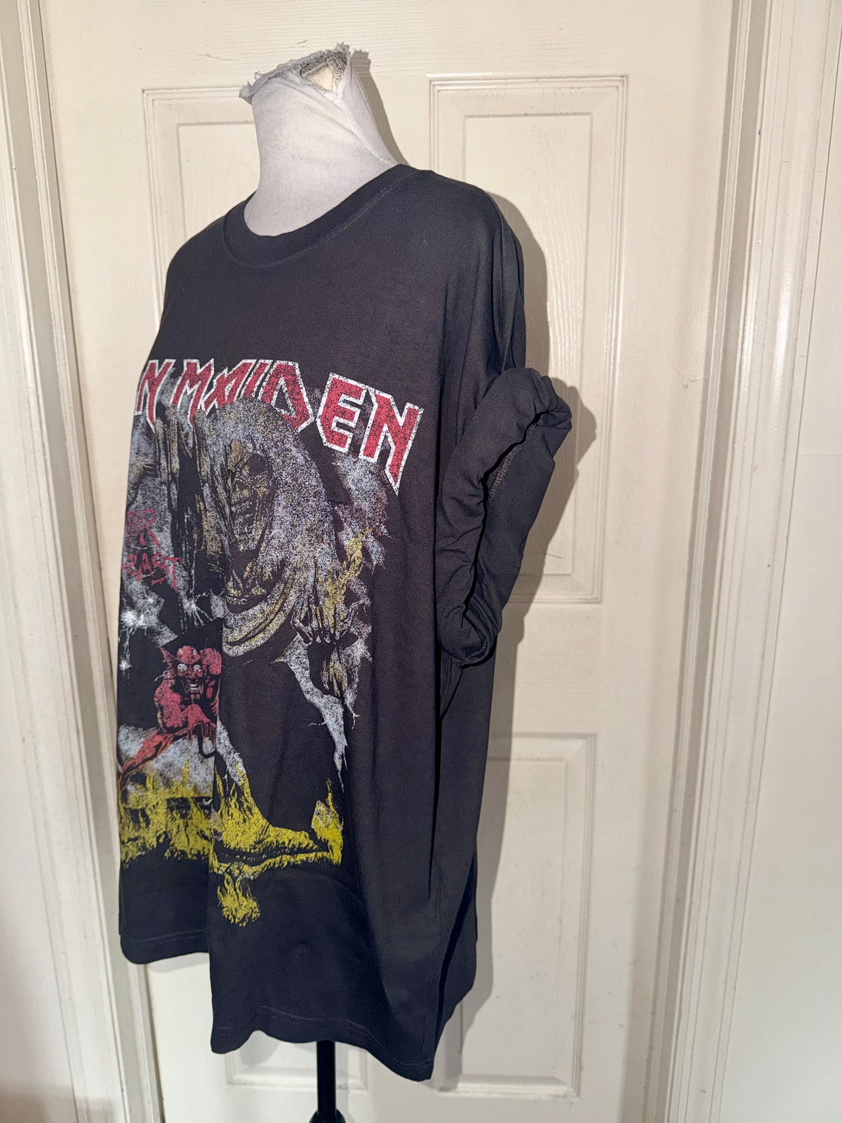 Iron Maiden Double Sided Oversized Tee
