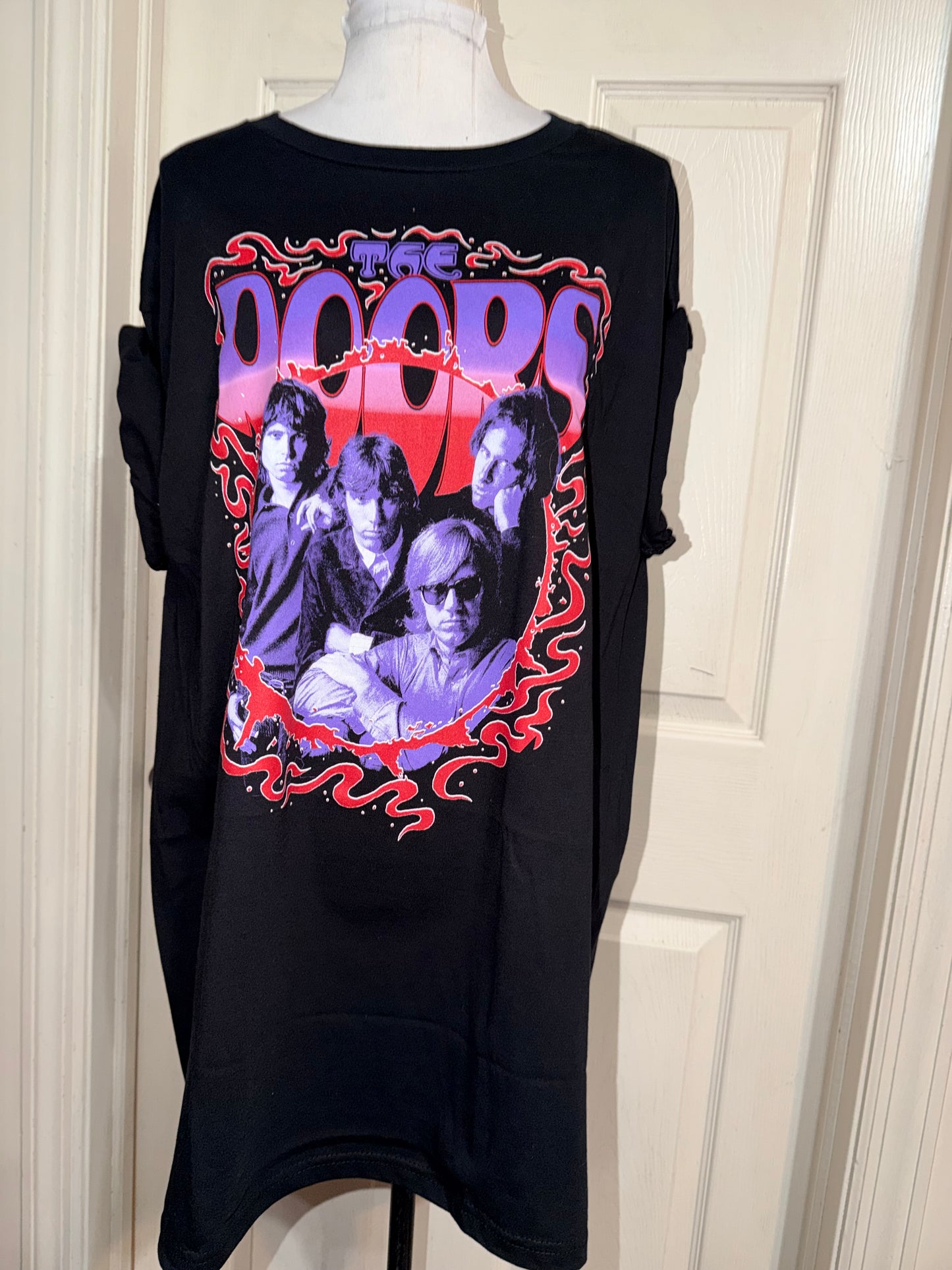 The Doors Double Sided Oversized Distressed Tee