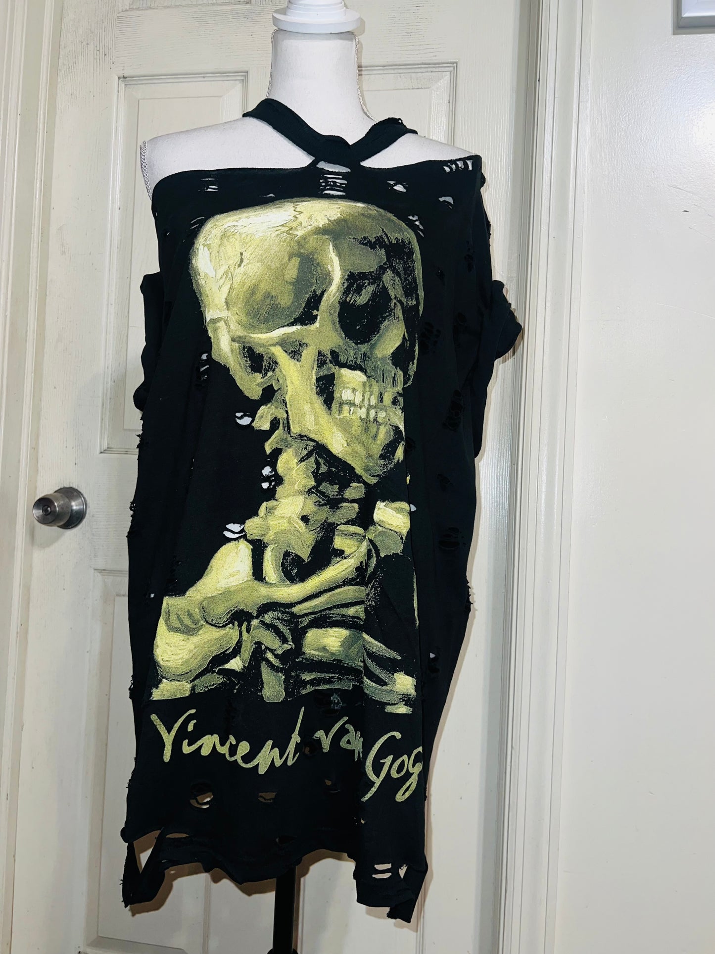Vincent Van Gogh Oversized Distresed Tee (read description)