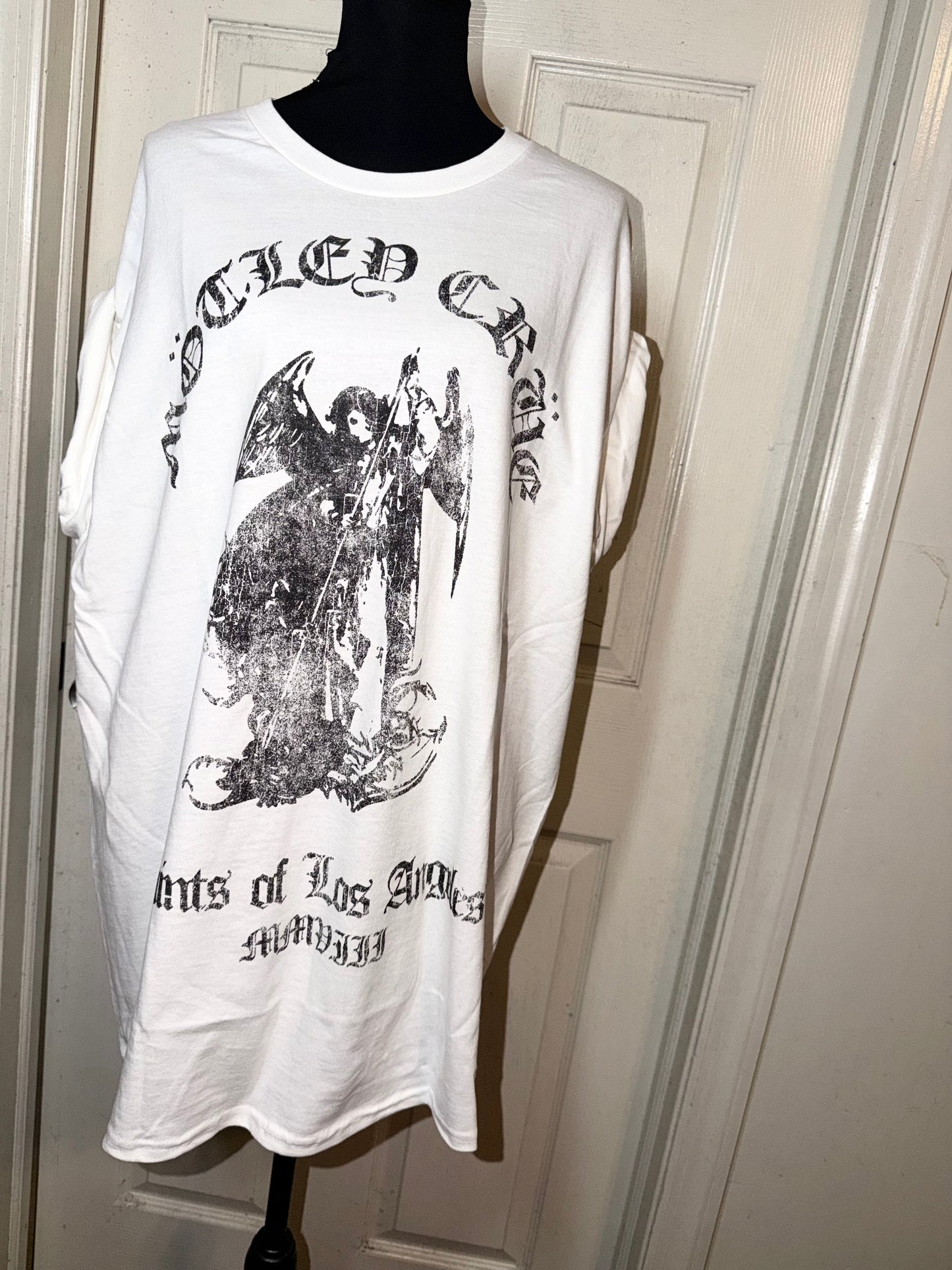 Motley Crue Oversized Distressed Tee