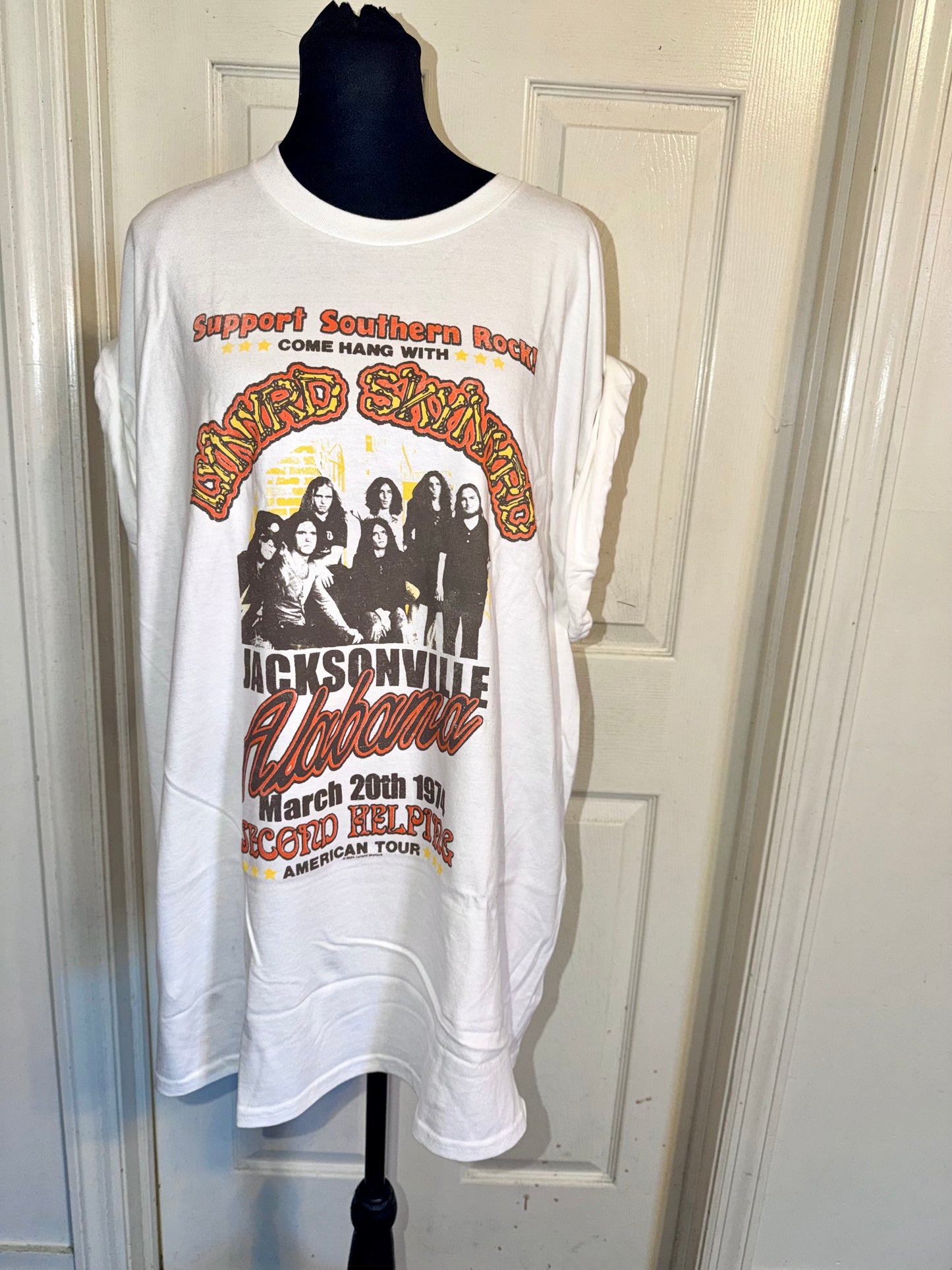 Lynyrd Skynyrd Double Sided Oversized Tee