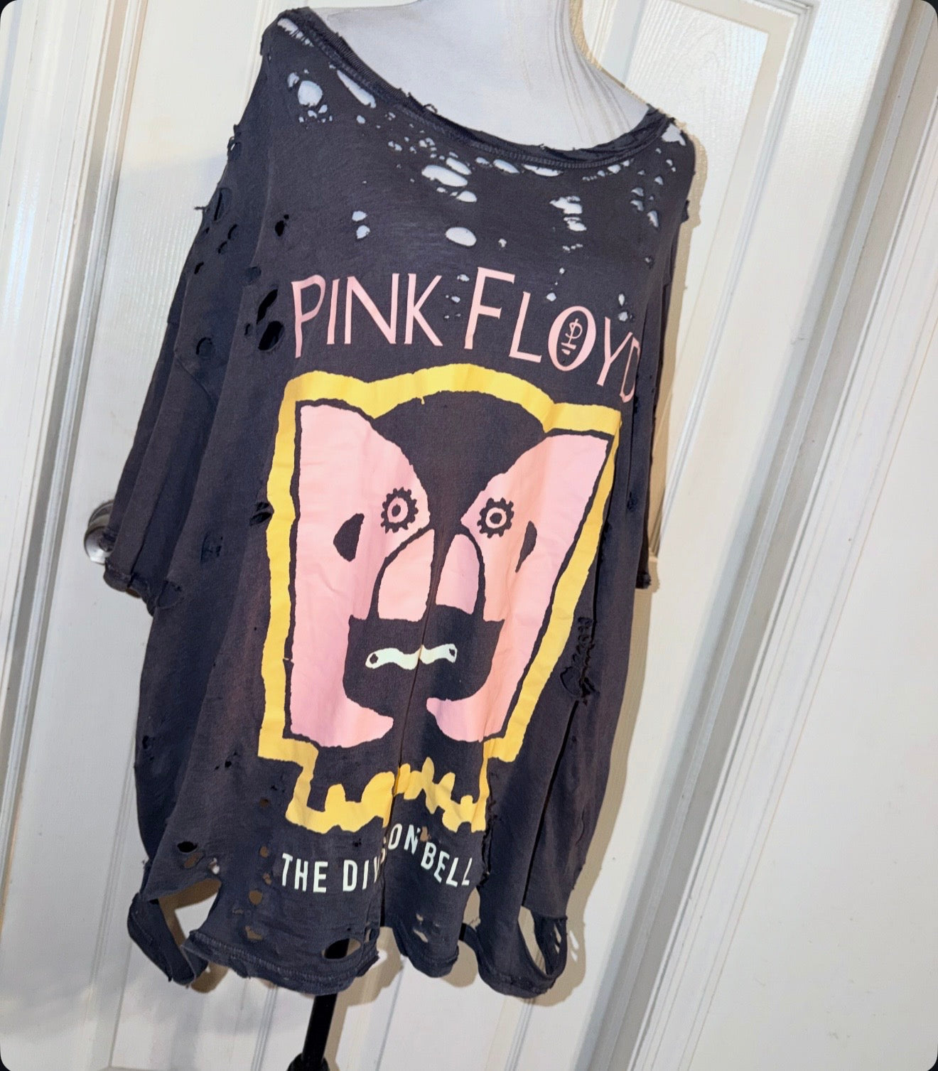 Pink Floyd Oversized Distressed Tee (as is)