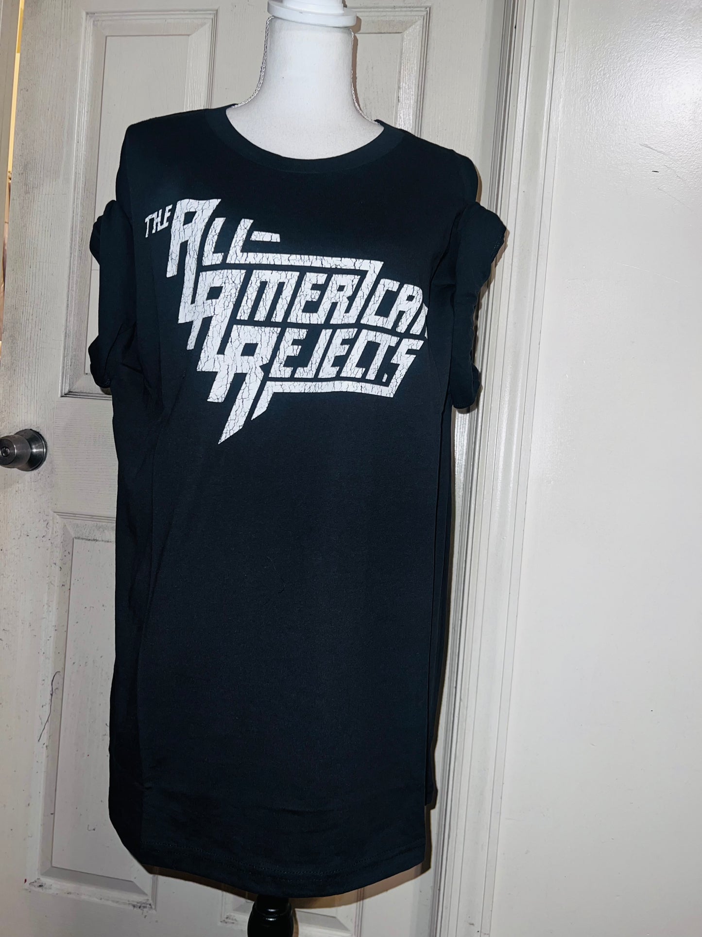 The All-American Rejects Oversized Distressed Tee