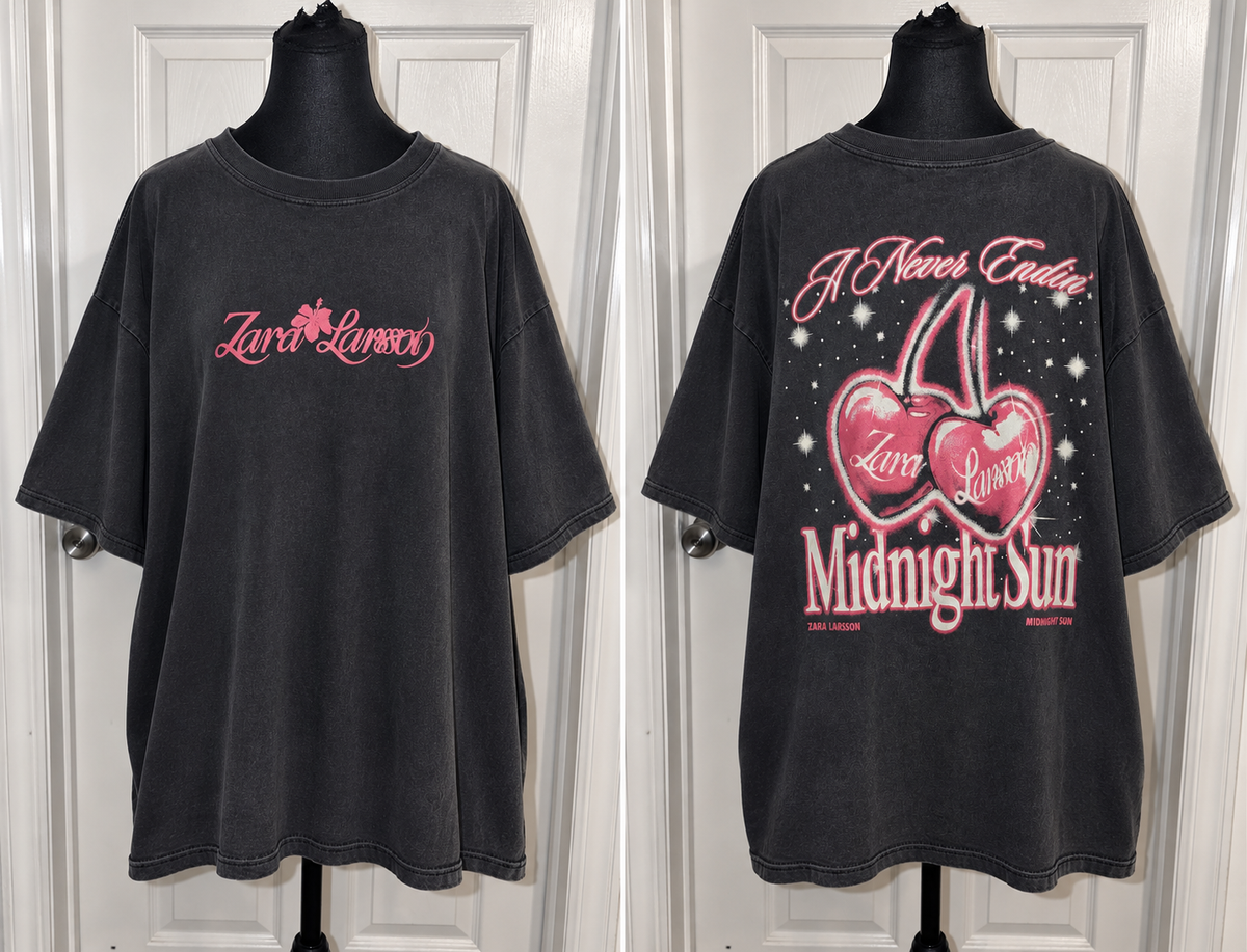 Zara Larson Oversized Double Sided Tee