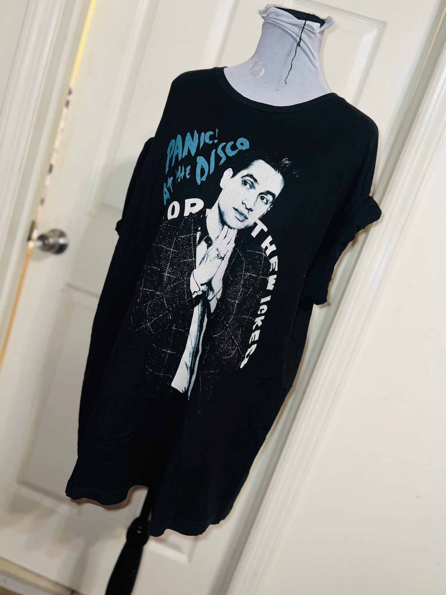 Panic! At The Disco Double Sided Distressed Tee