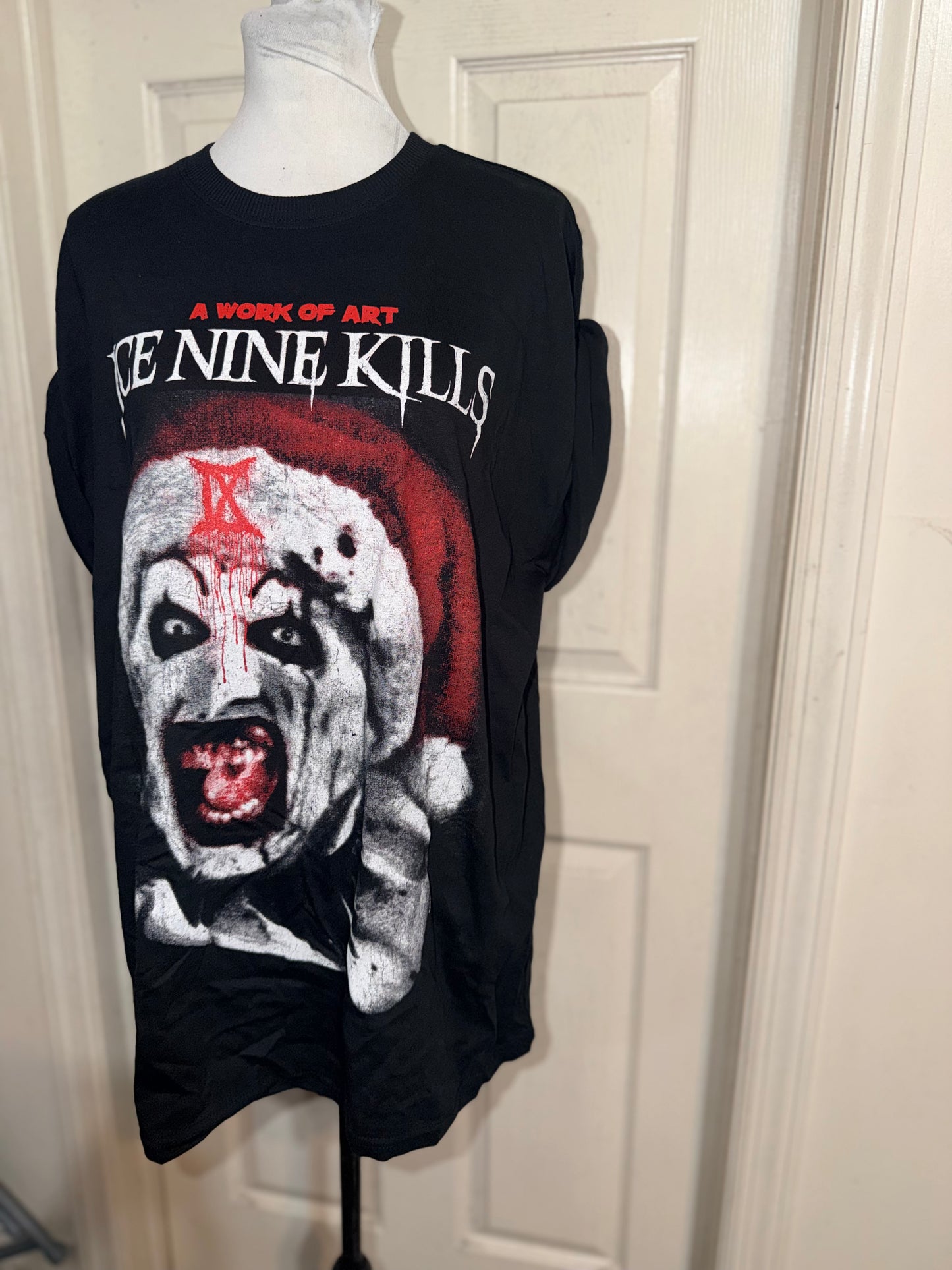 Ice Nine Kills Oversized Distressed Tee