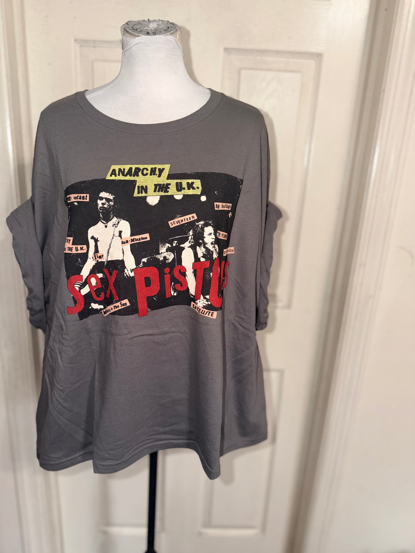 The Sex Pistols Oversized Distressed Tee
