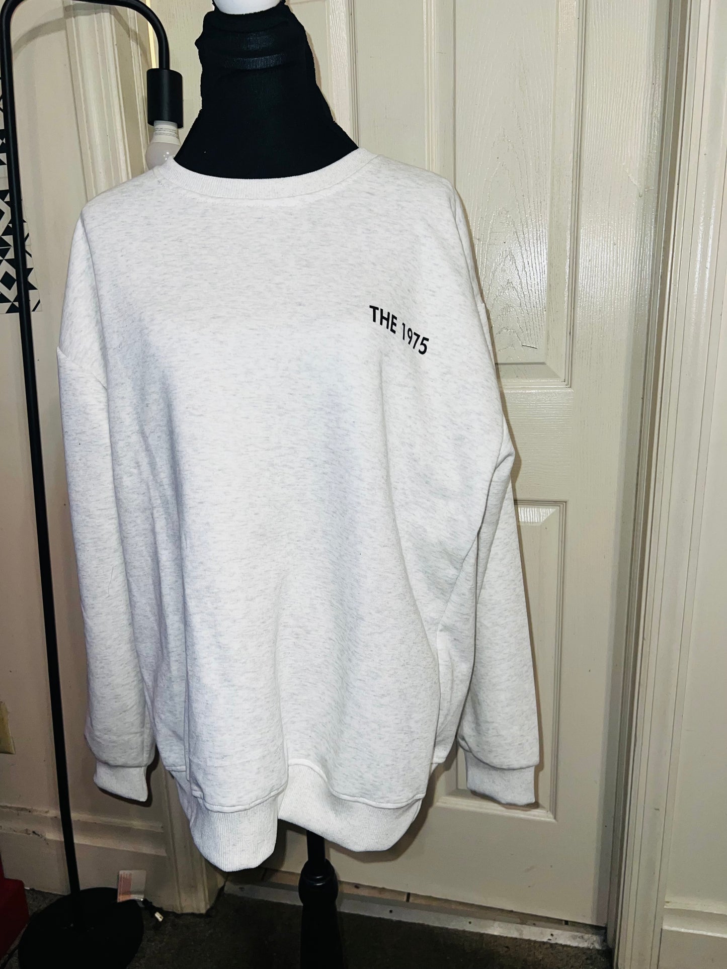 The 1975 ABIIOR Double Sided Oversized Distressed Sweatshirt