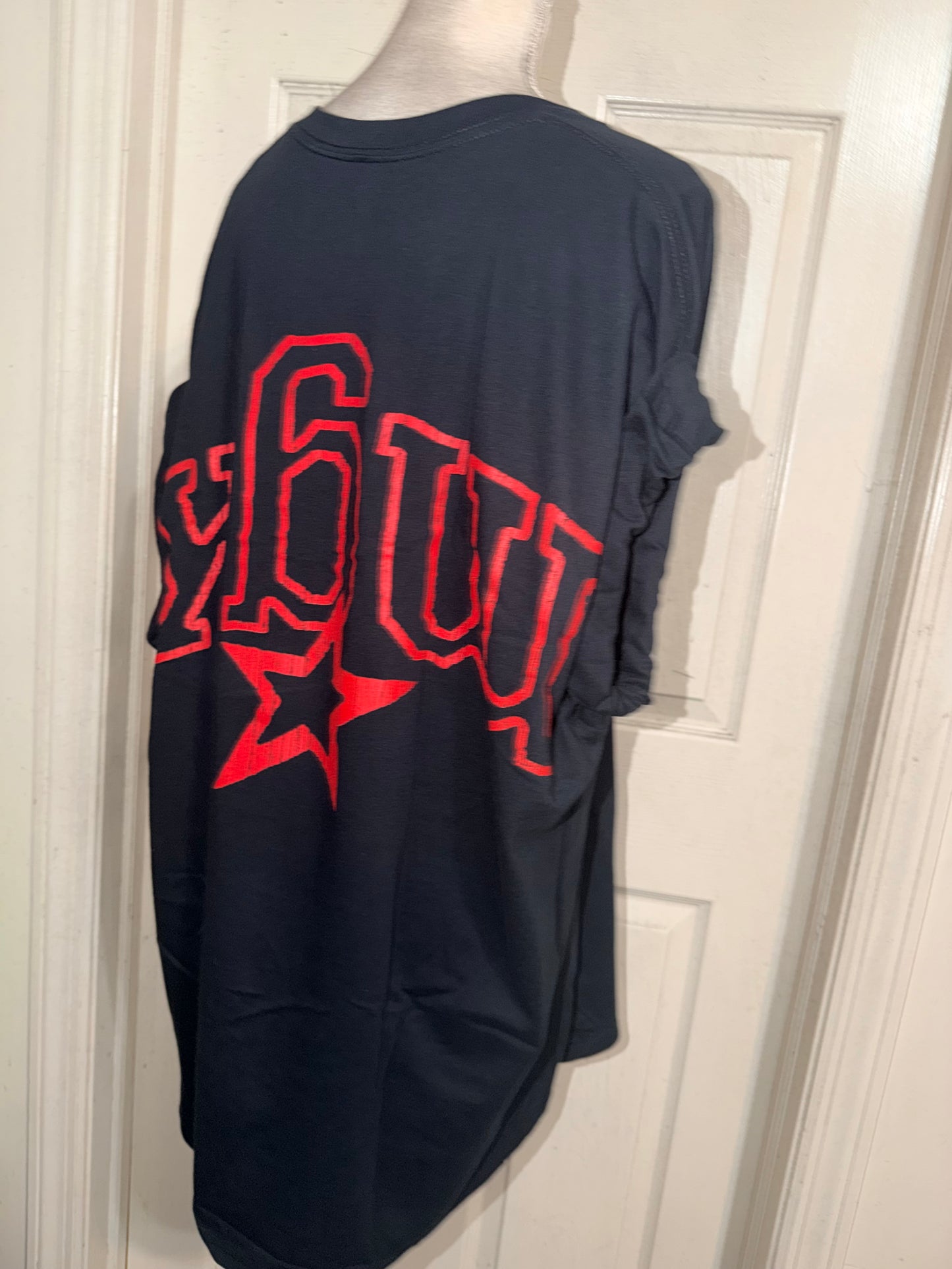 Machine Gun Kelly Double Sided Oversized Distressed Tee