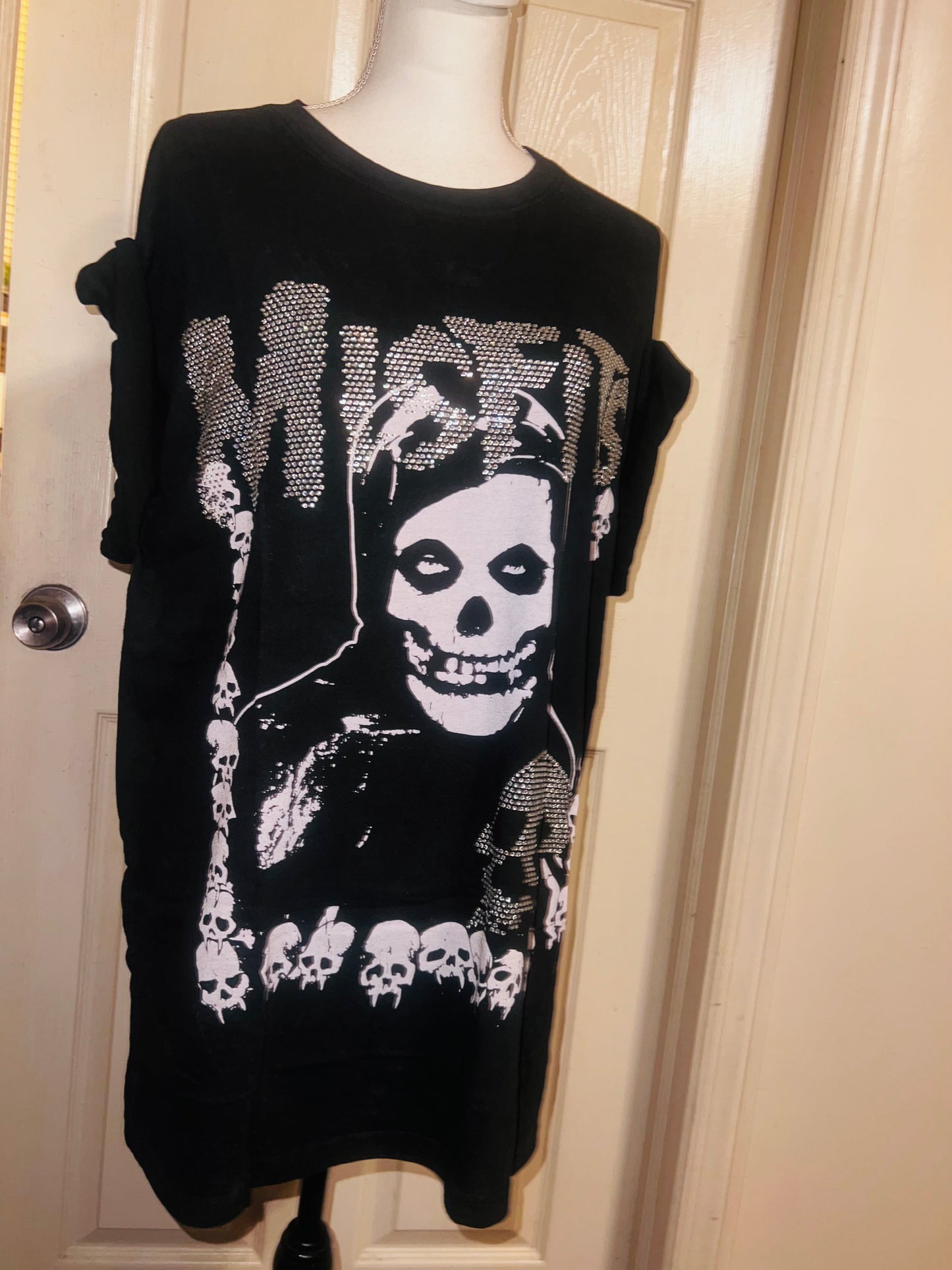 The Misfits Oversized Distressed Tee