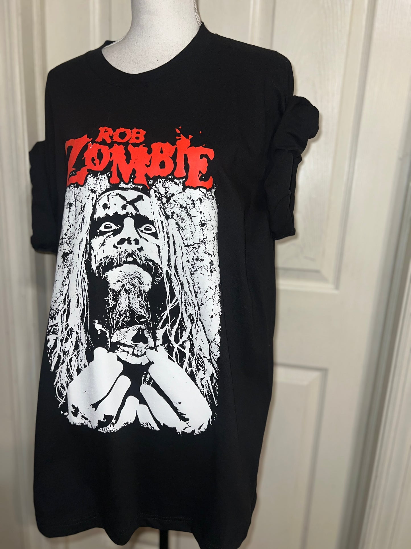 Rob Zombie Oversized Distressed Tee