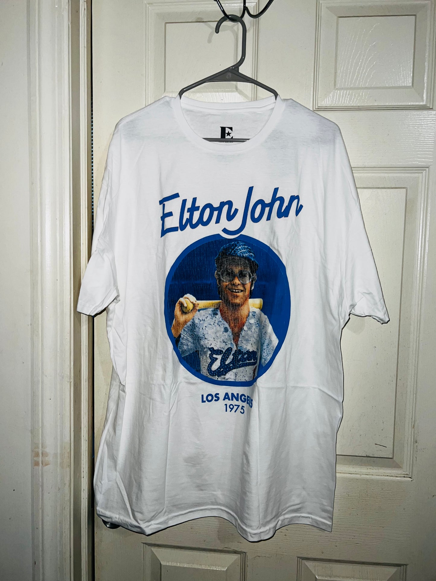 Elton John Baseball Oversized Tee