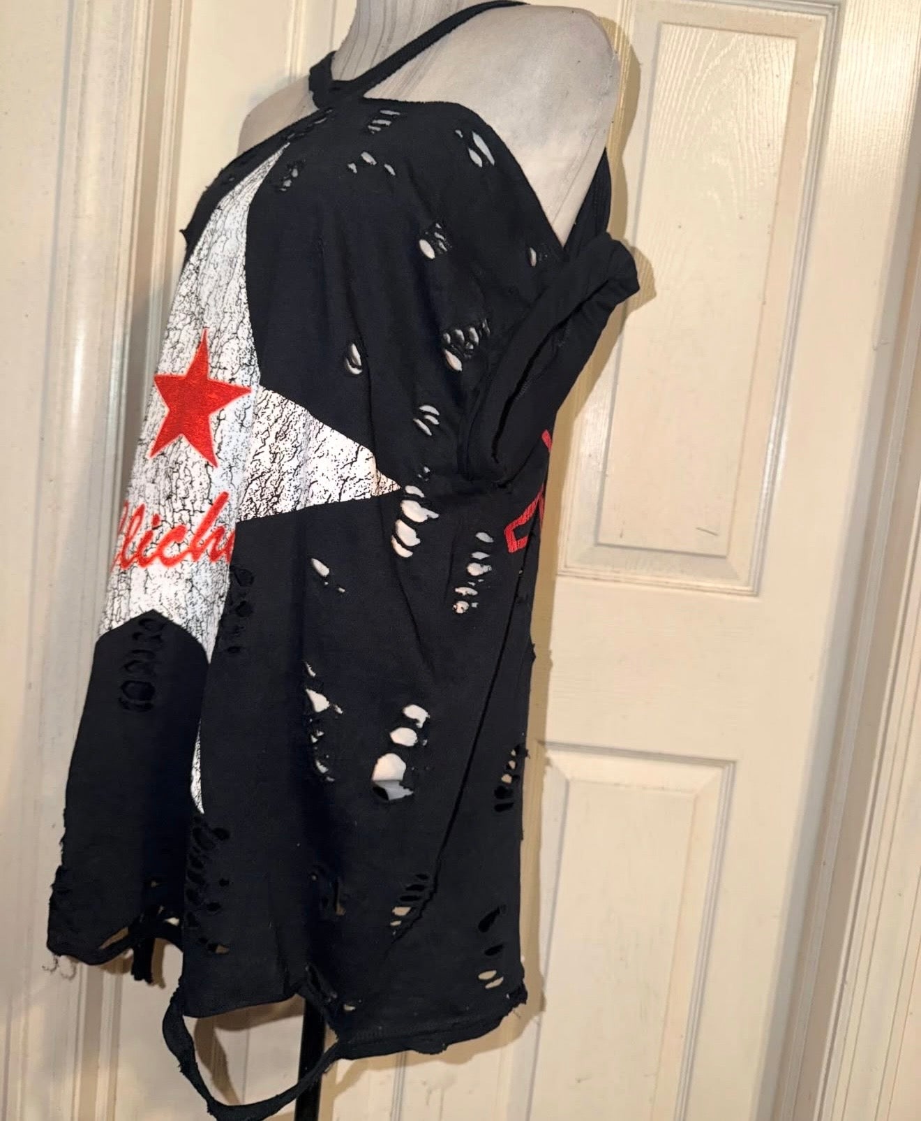 Machine Gun Kelly Double Sided Oversized Distressed Tee (as is)