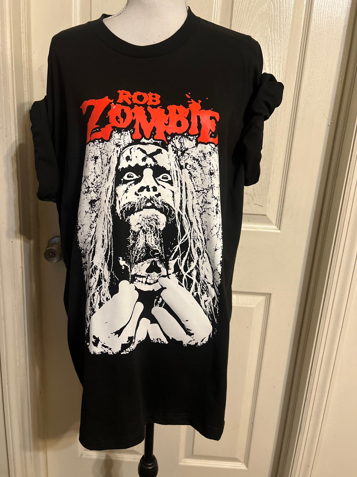 Rob Zombie Oversized Distressed Tee