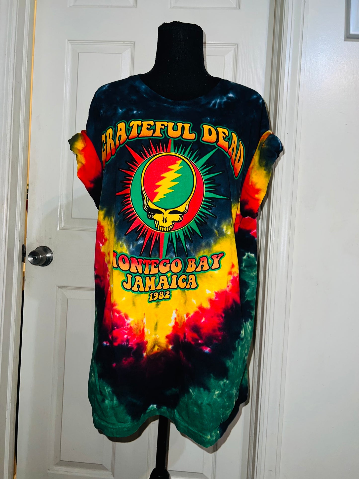 The Grateful Dead Jamaica Oversized Distressed Tee