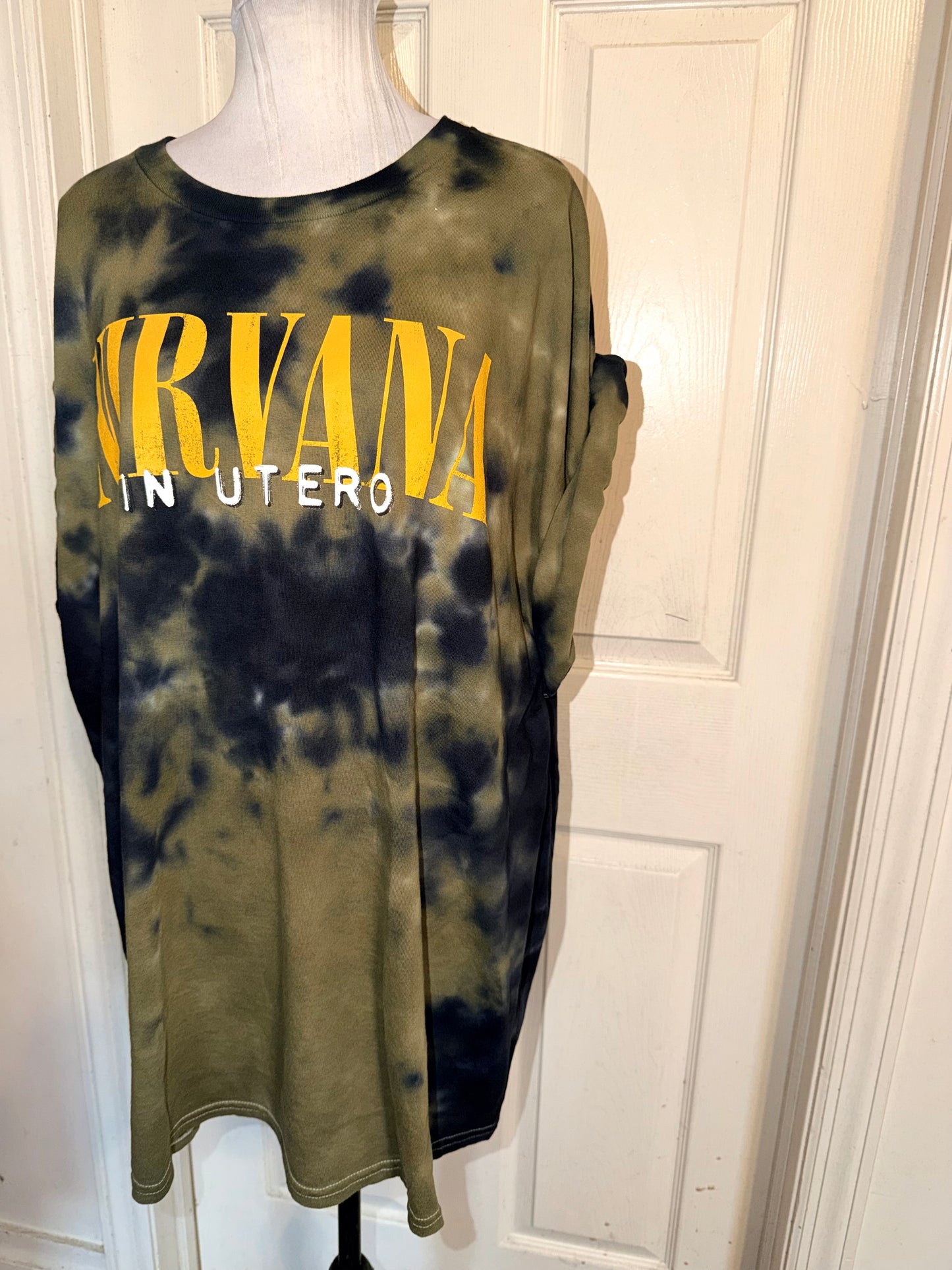 Nirvana Double Sided Oversized Tee
