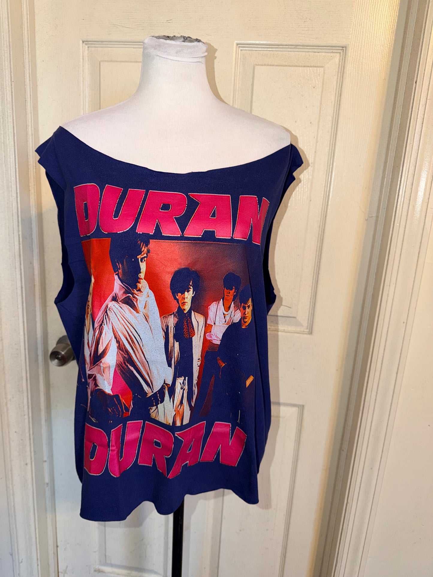Duran Duran Oversized Distressed Tank