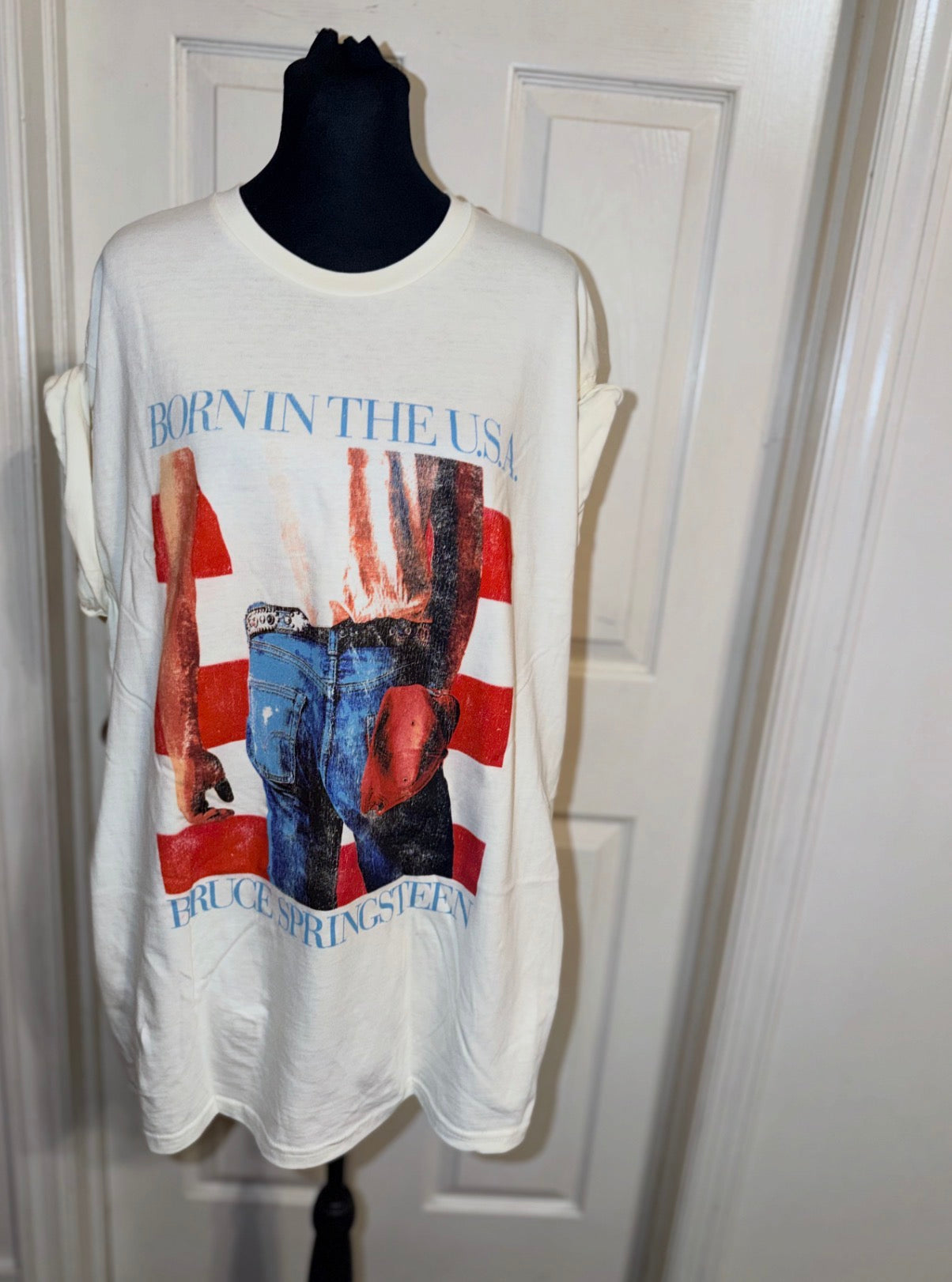 Bruce Springsteen Oversized Distressed Tee