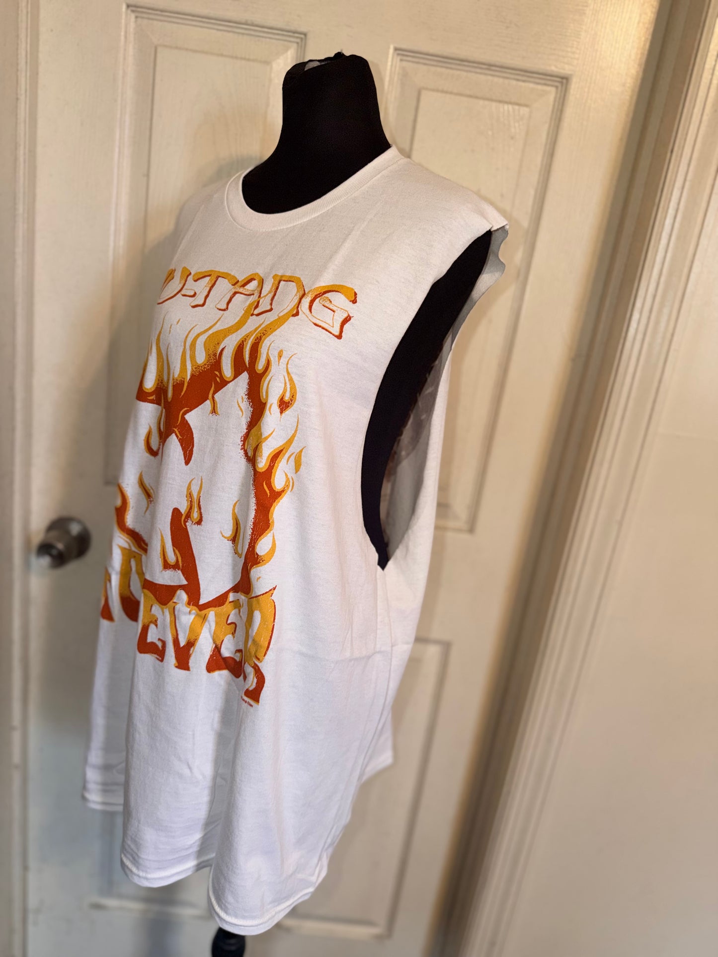 Wu-Tang Clan Double Sided Oversized Distressed Tank