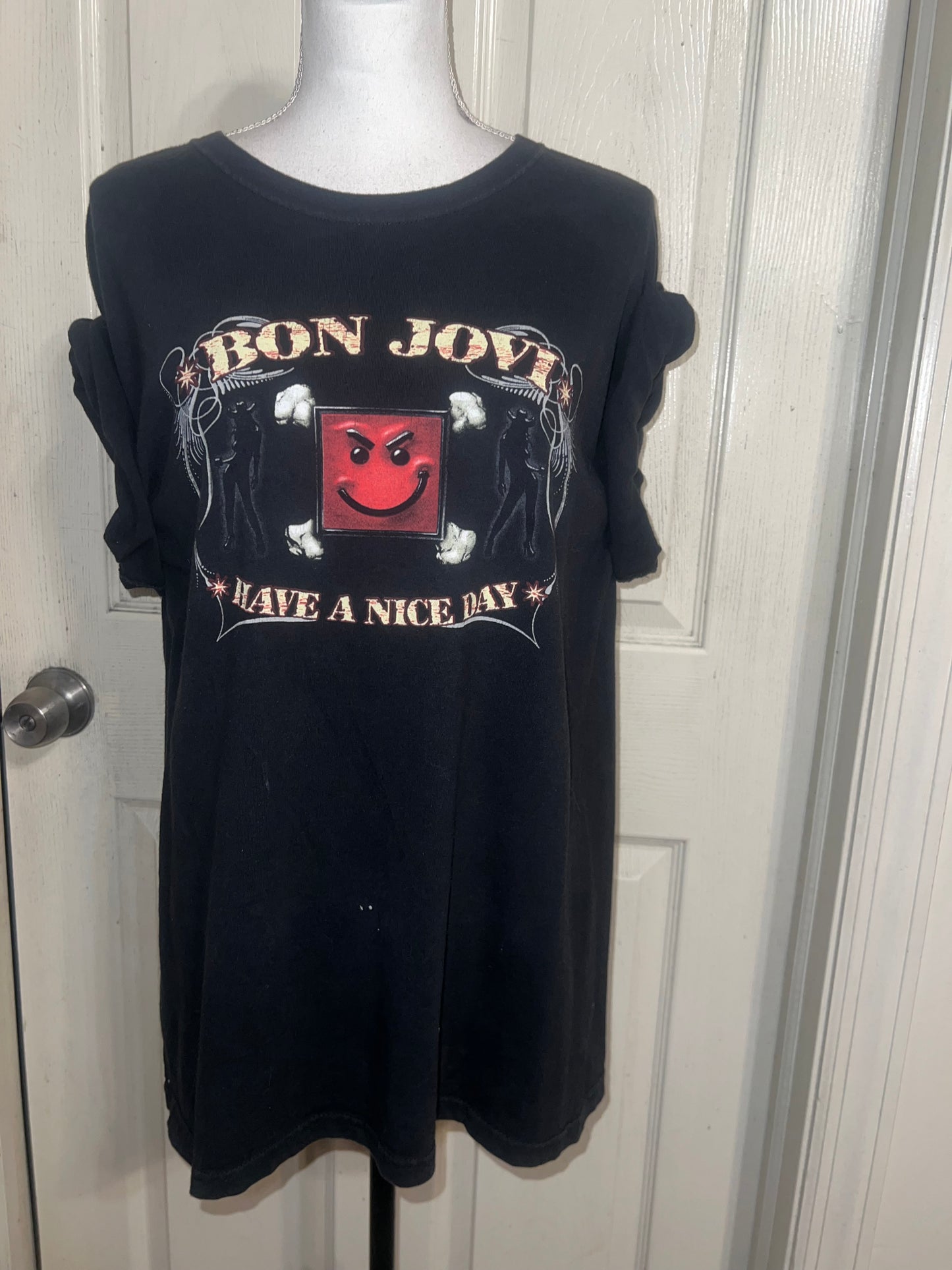 Bon Jovi Vintage Double Sided Tour Tee