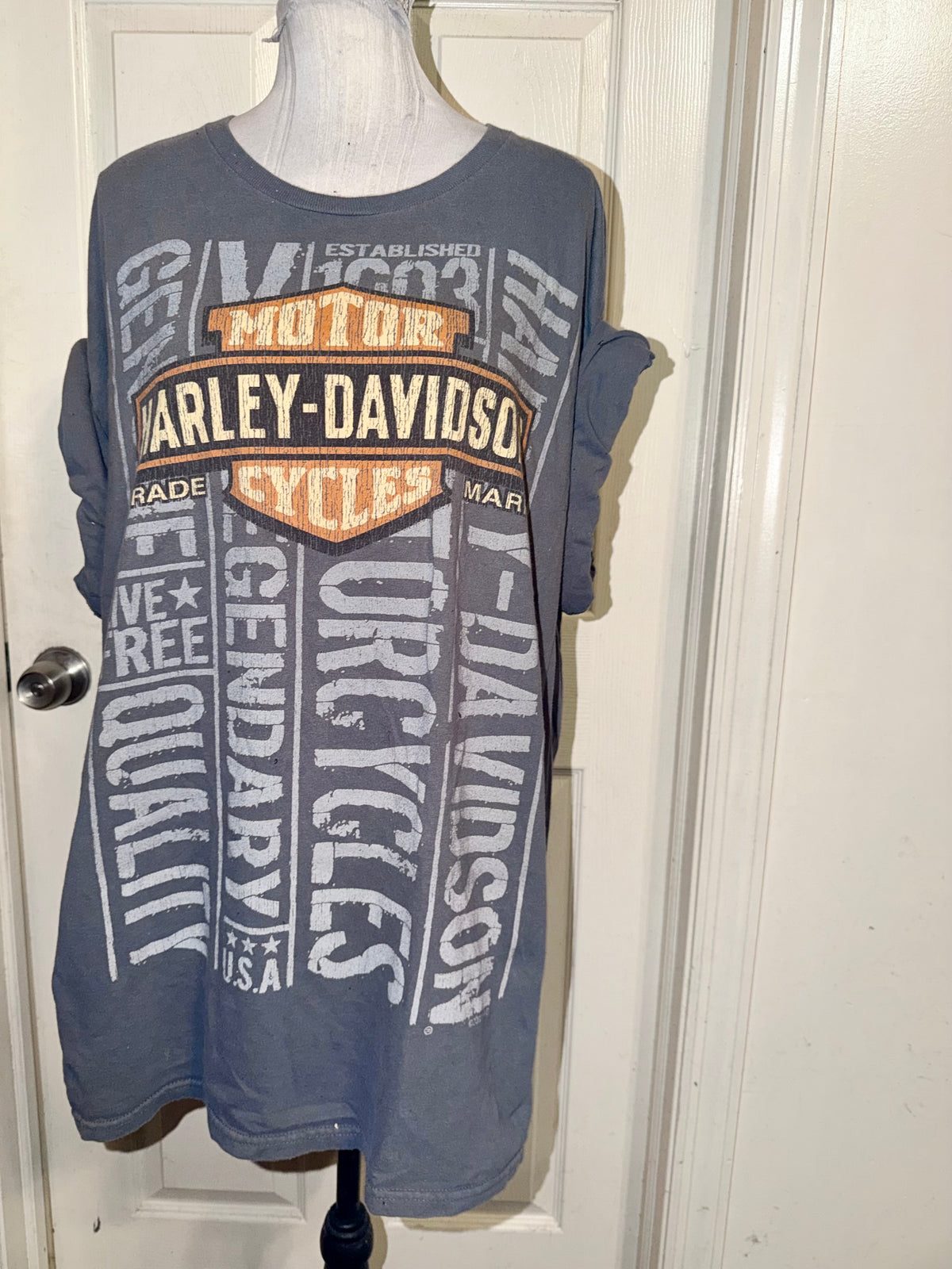 Harley Davidson Vintage Double Sided Tee