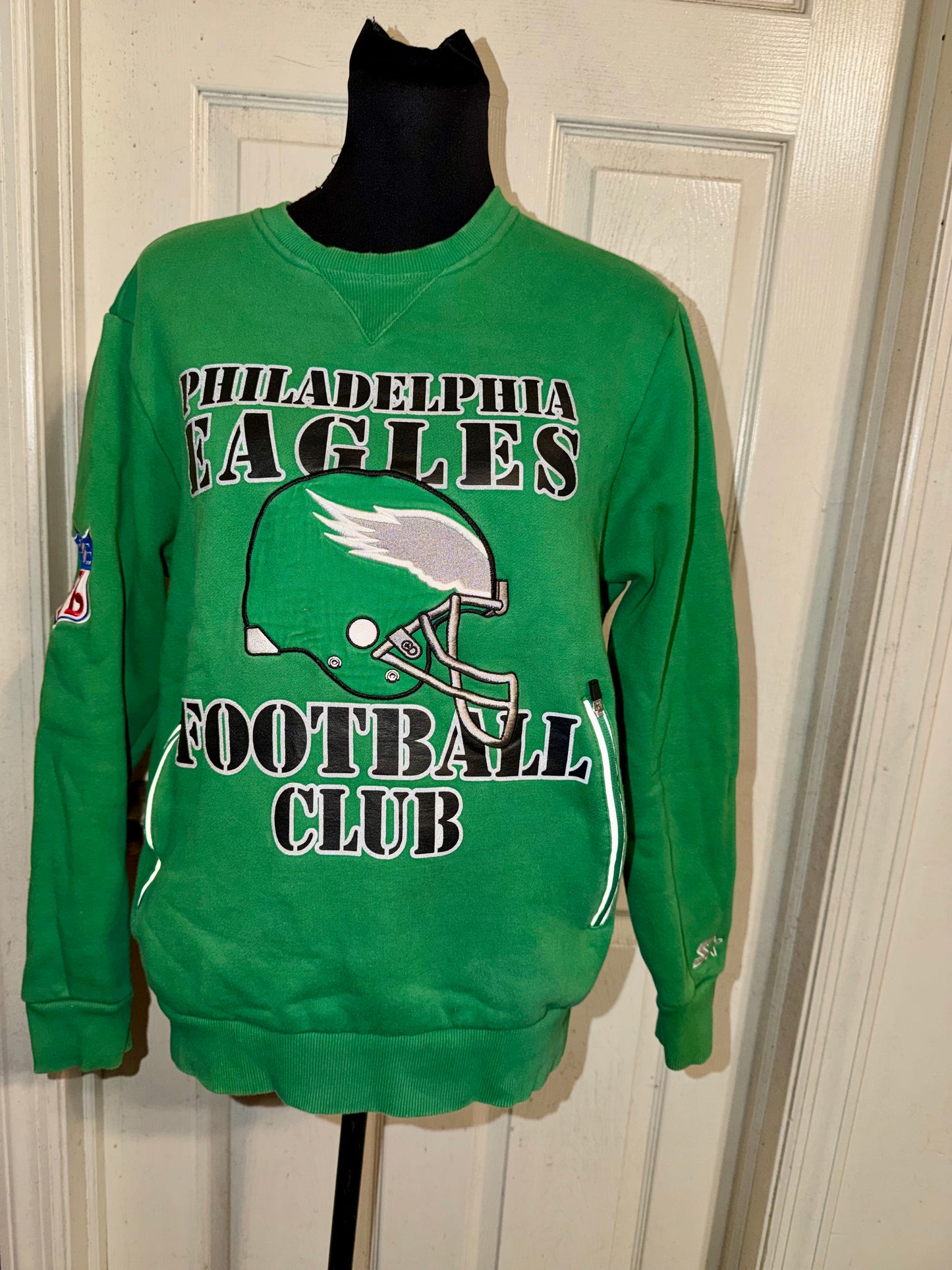 Philadelphia Eagles Oversized Distressed Sweatshirt