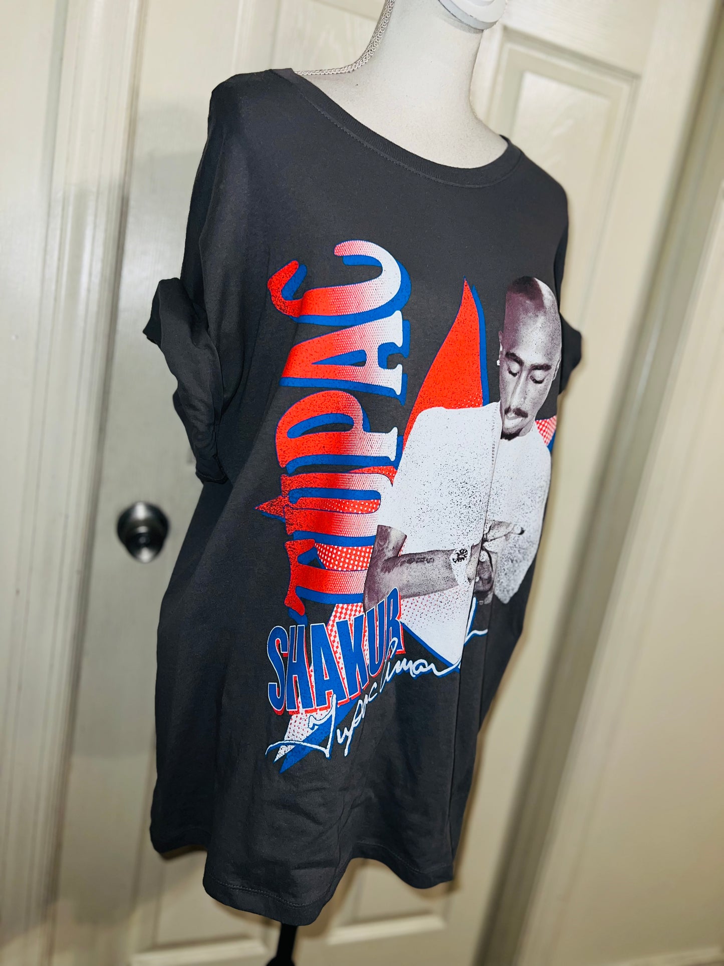 Tupac Distressed Tee