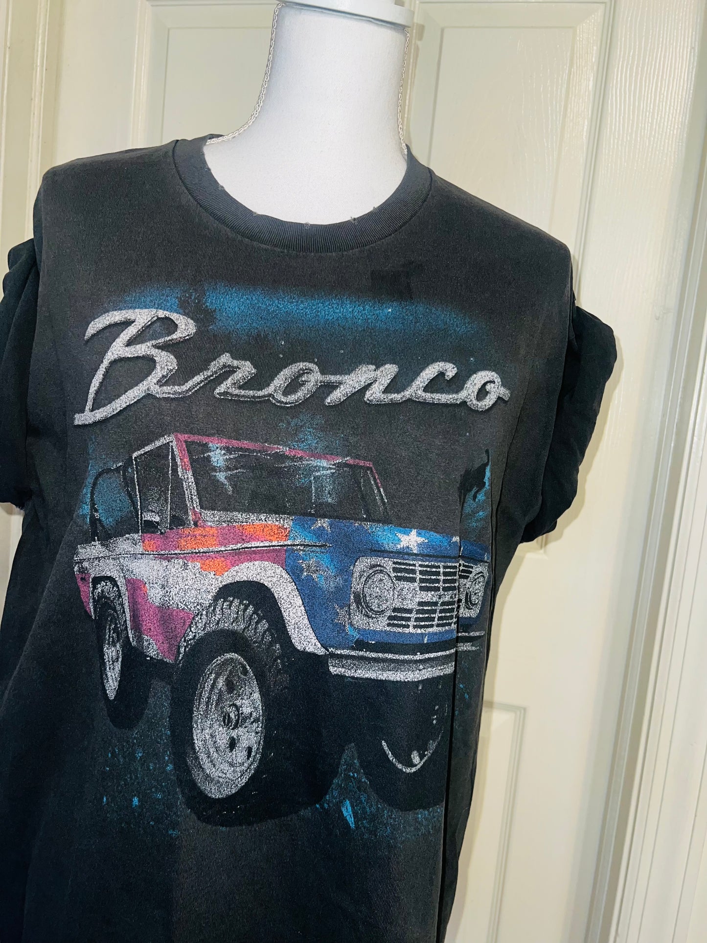 Ford Bronco Oversized Distressed Tee