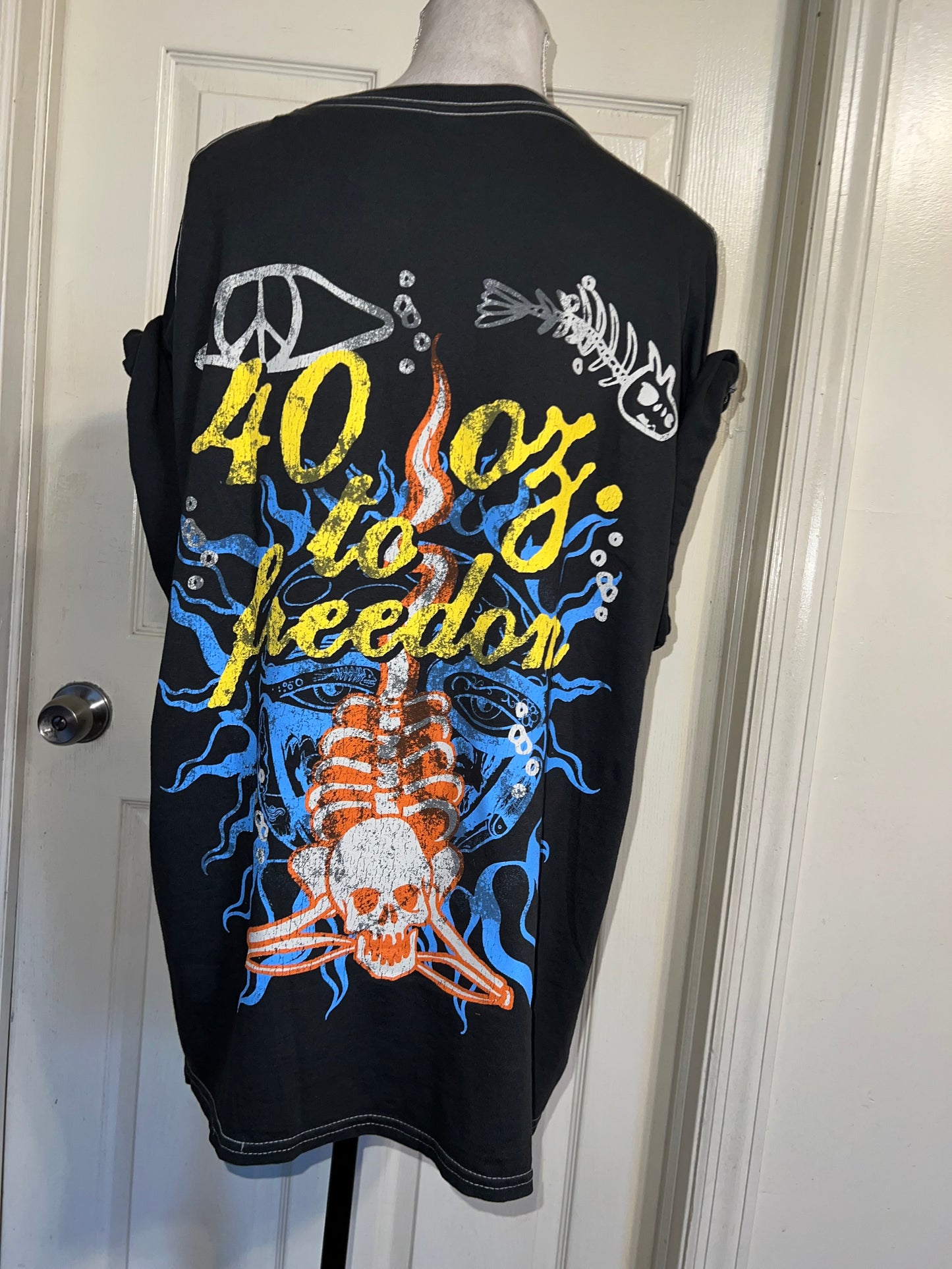 Sublime Double Sided Oversized Distressed Tee