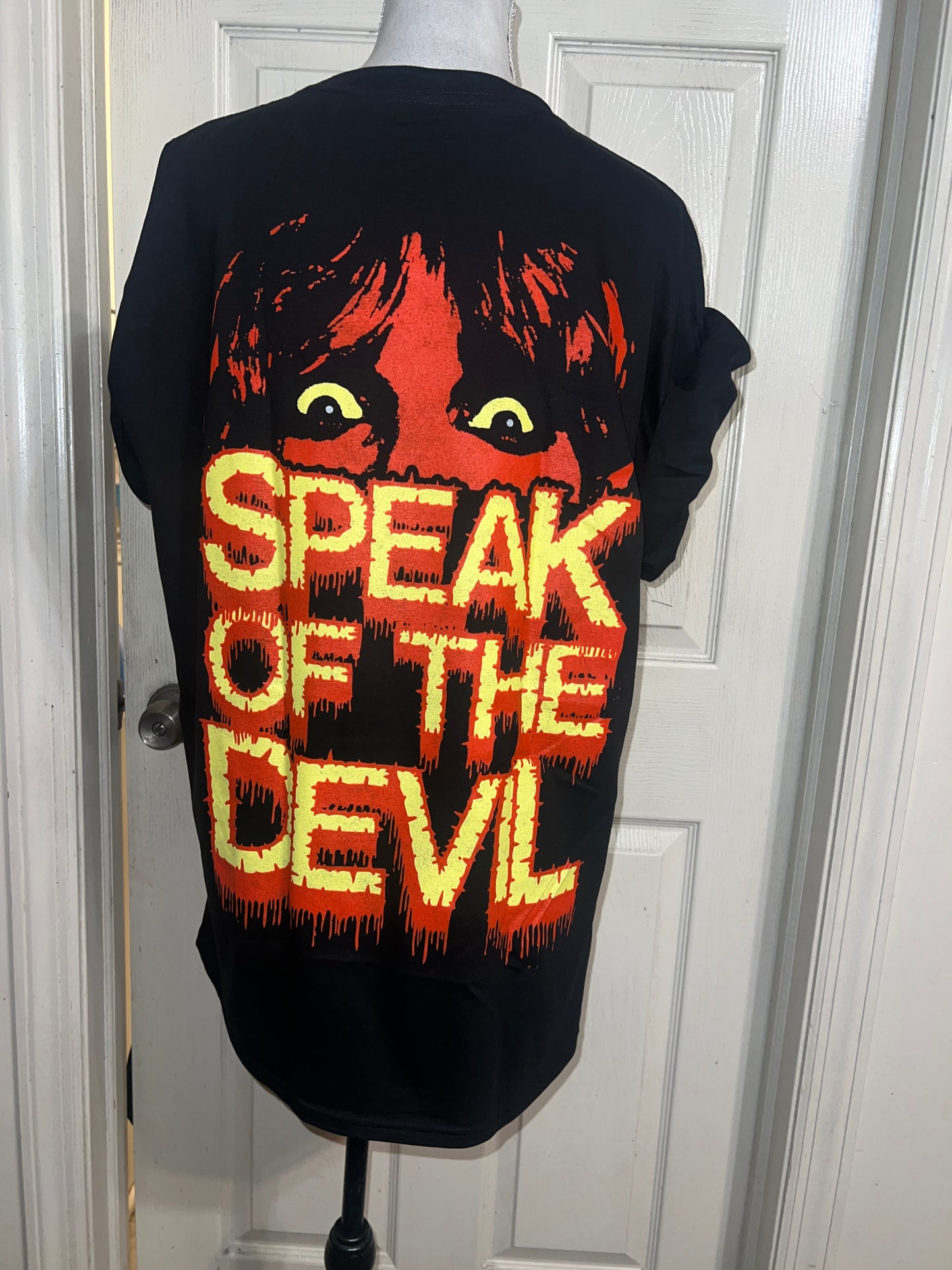 Ozzy Osbourne Double Sided Oversized Distressed Tee