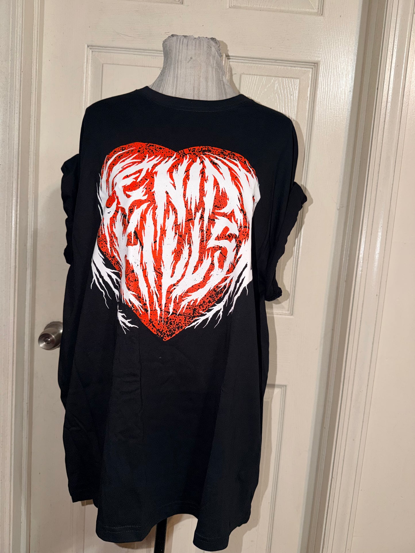 Ice Nine Kills Oversized Distressed Tee