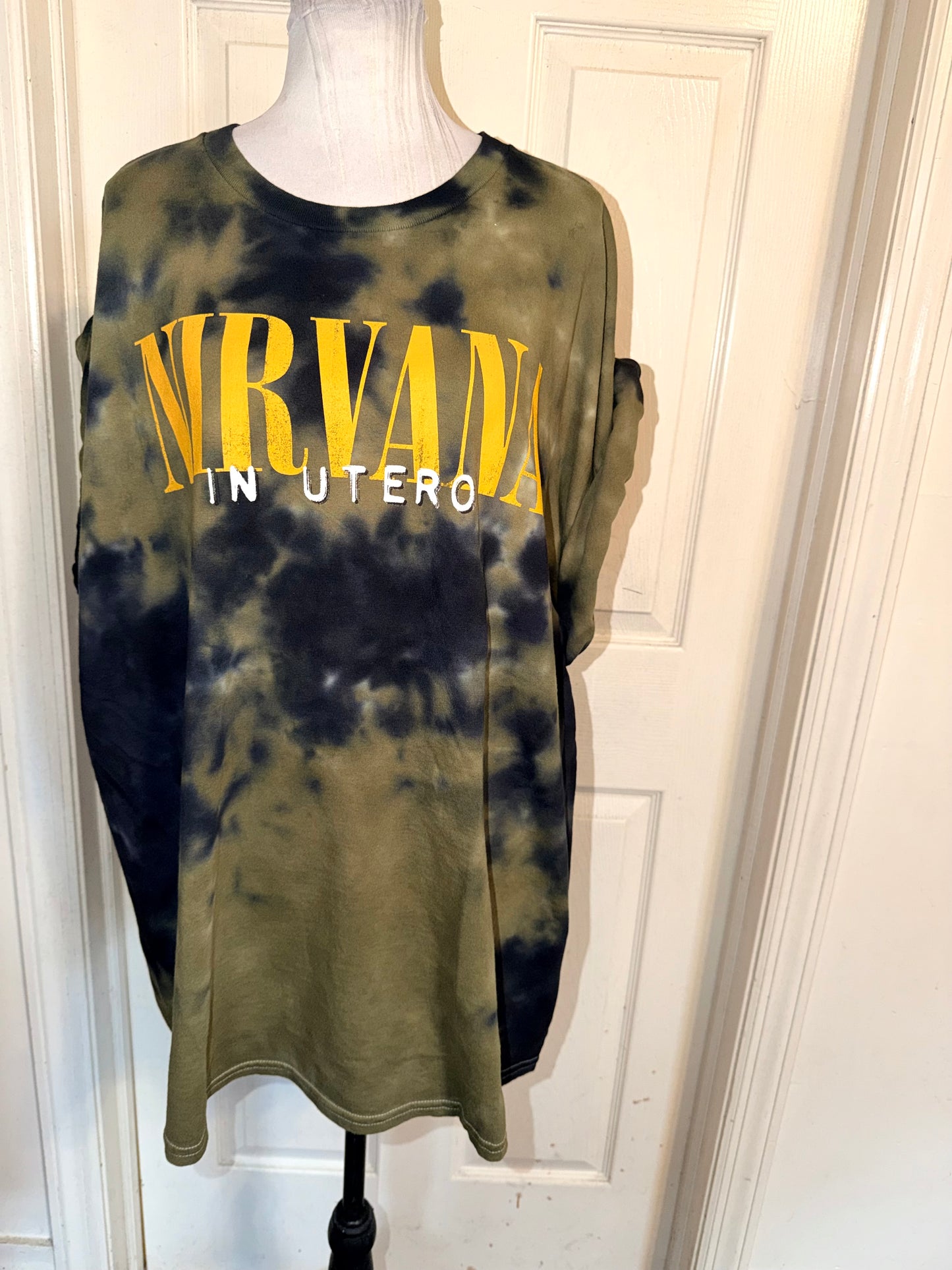 Nirvana Double Sided Oversized Tee