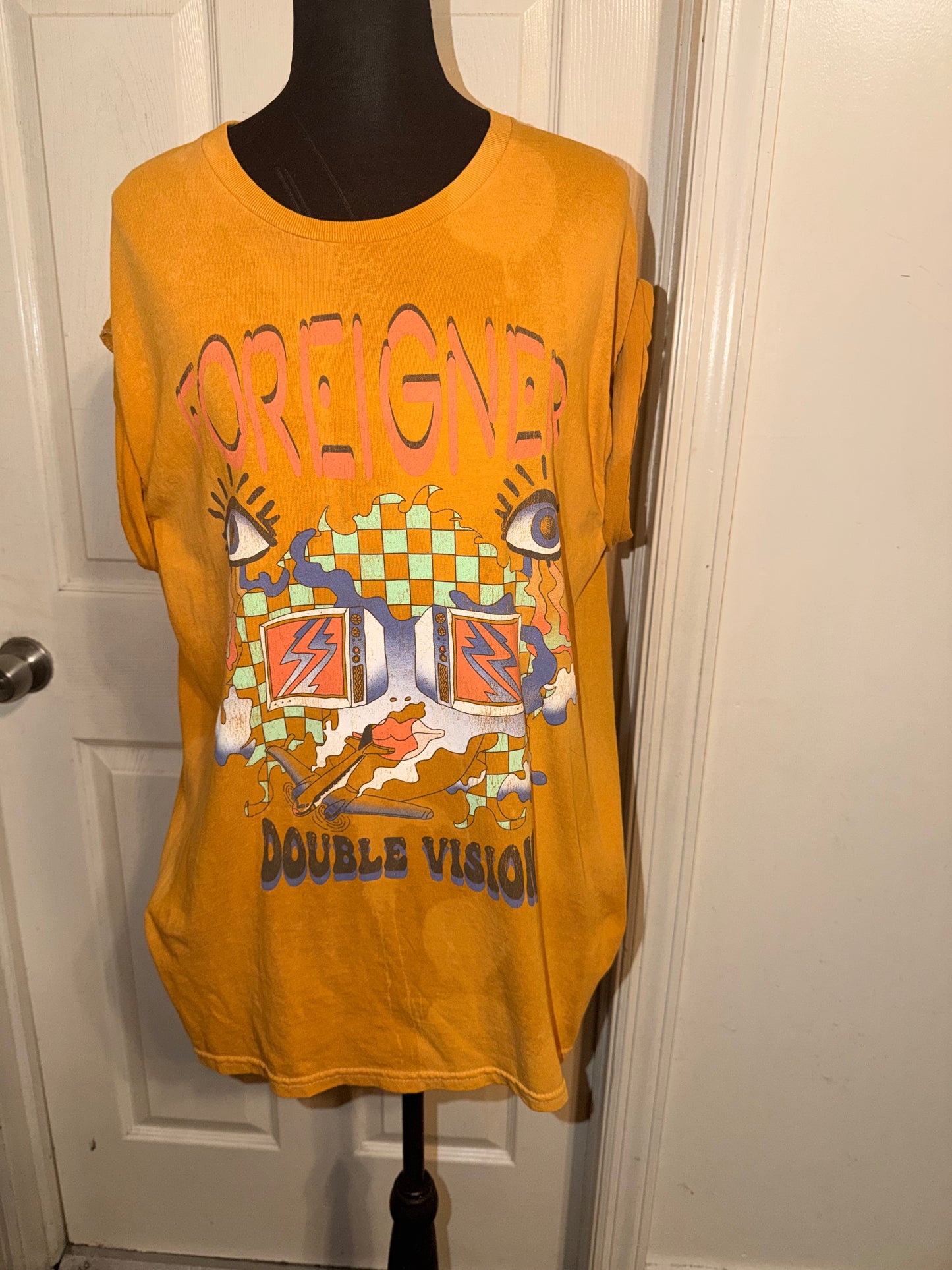 Foreigner Sun-bleached Oversized Tee