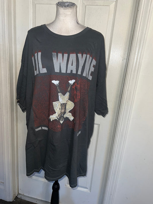 Lil Wayne Oversized Distressed Tee