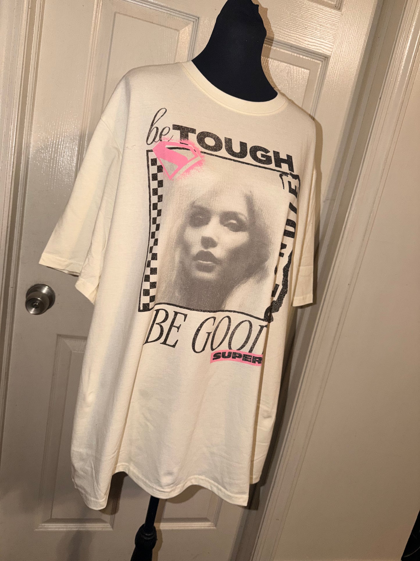 Blondie Oversized Distressed Tee