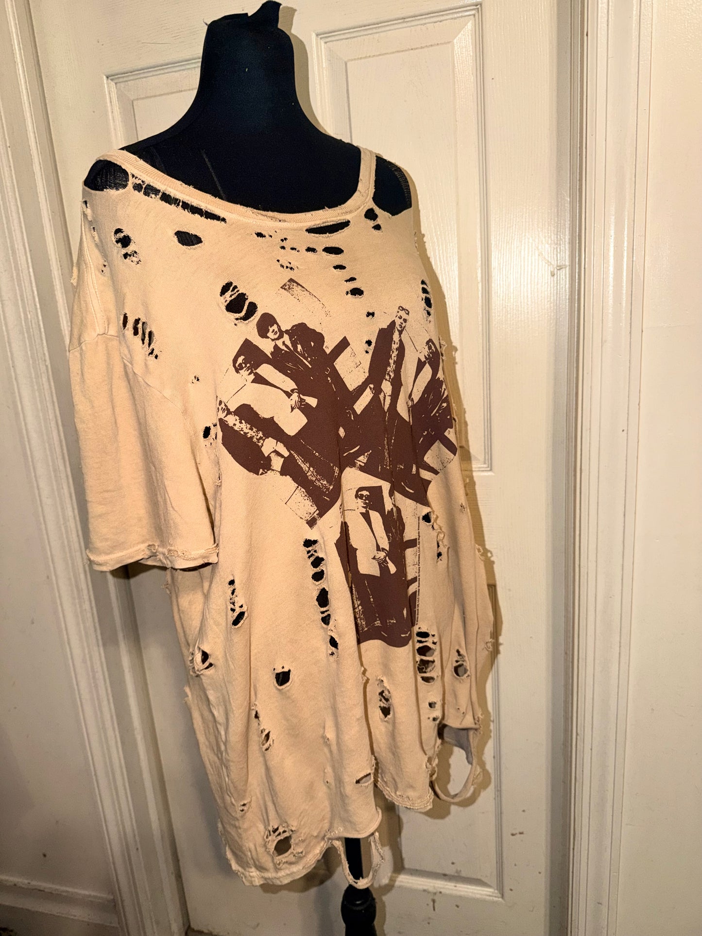 Blondie Double Sided Oversized Distressed Tee (as is)