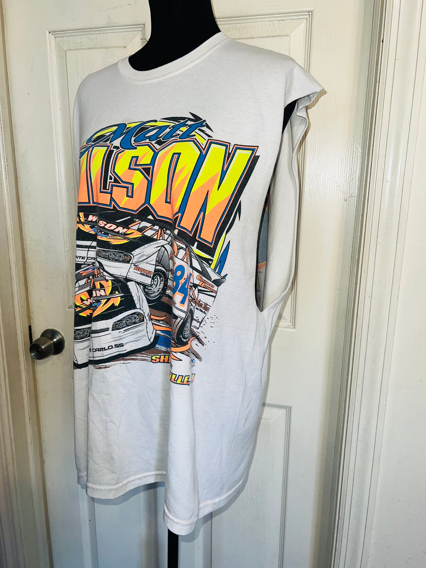 Matt Wilson Racing Double Sided Oversized Distressed Tank