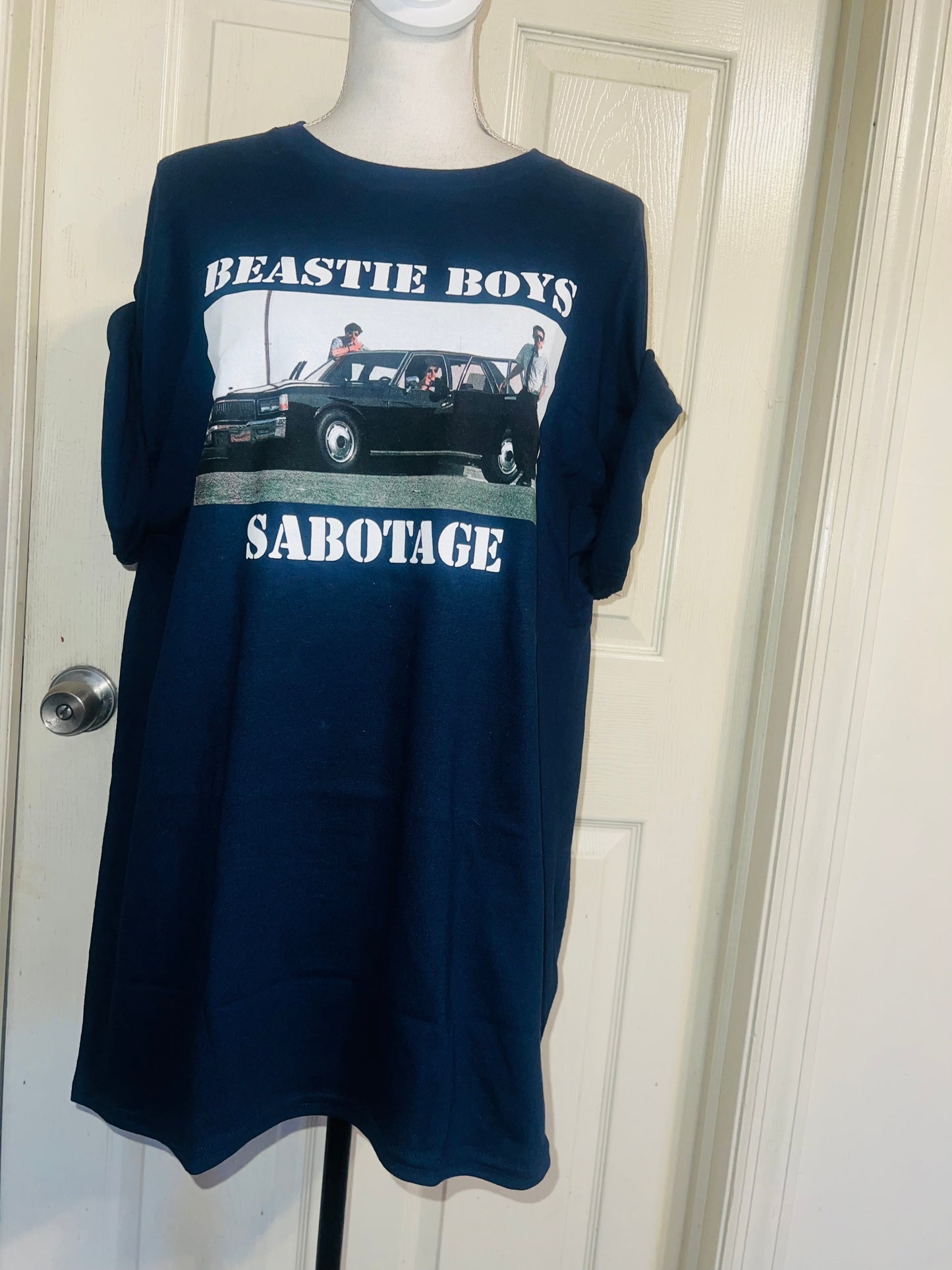 Beastie Boys Oversized Distressed Tee