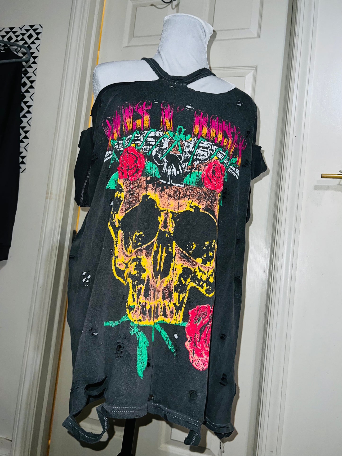 Guns n Roses Double Sided Oversized Tee/Dress