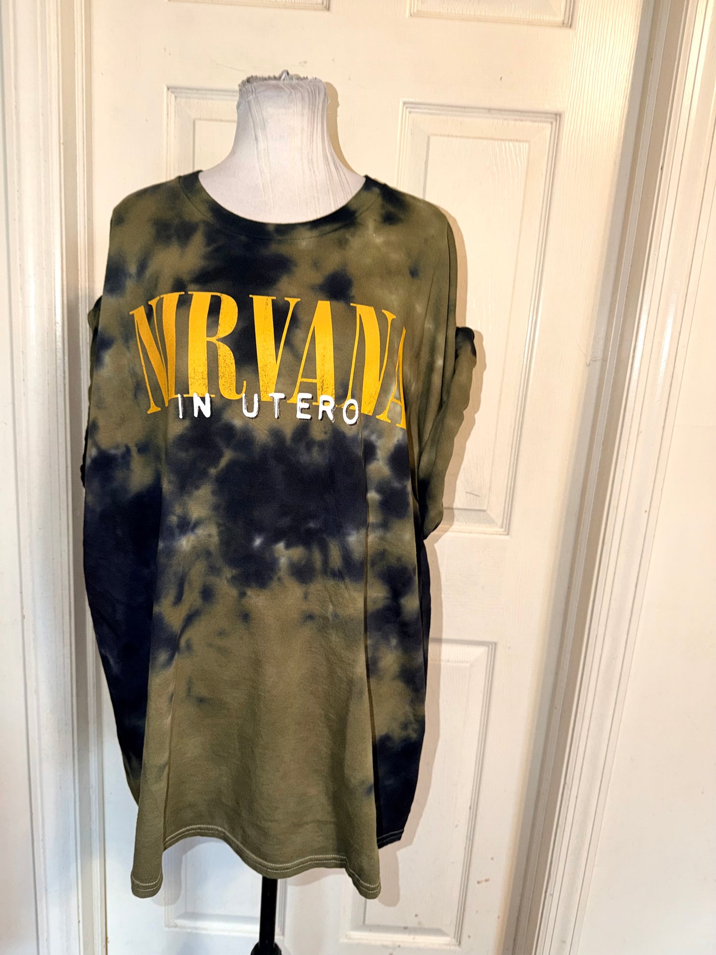 Nirvana Double Sided Oversized Tee