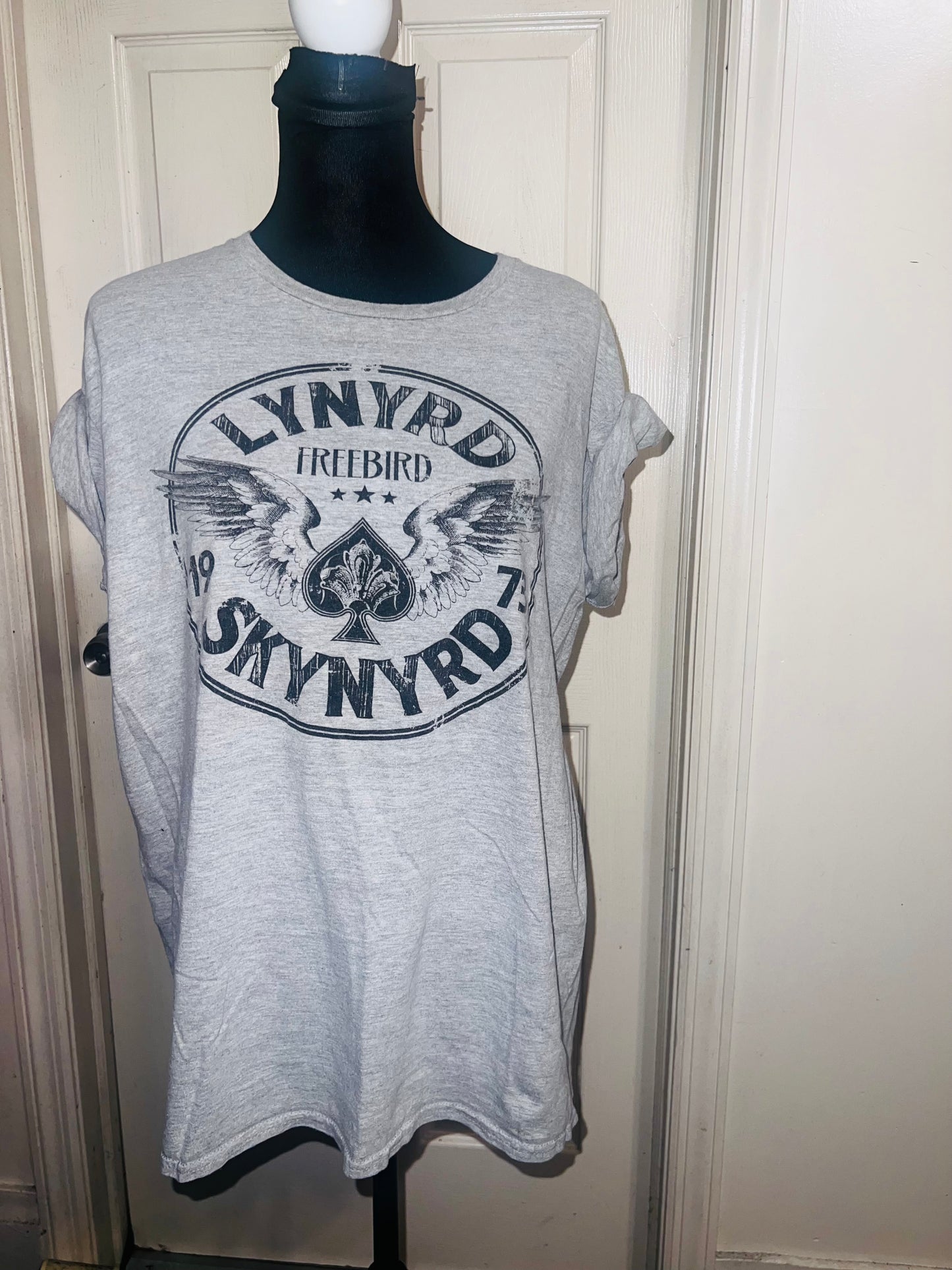 Lynyrd Skynyrd Oversized Distressed Tee