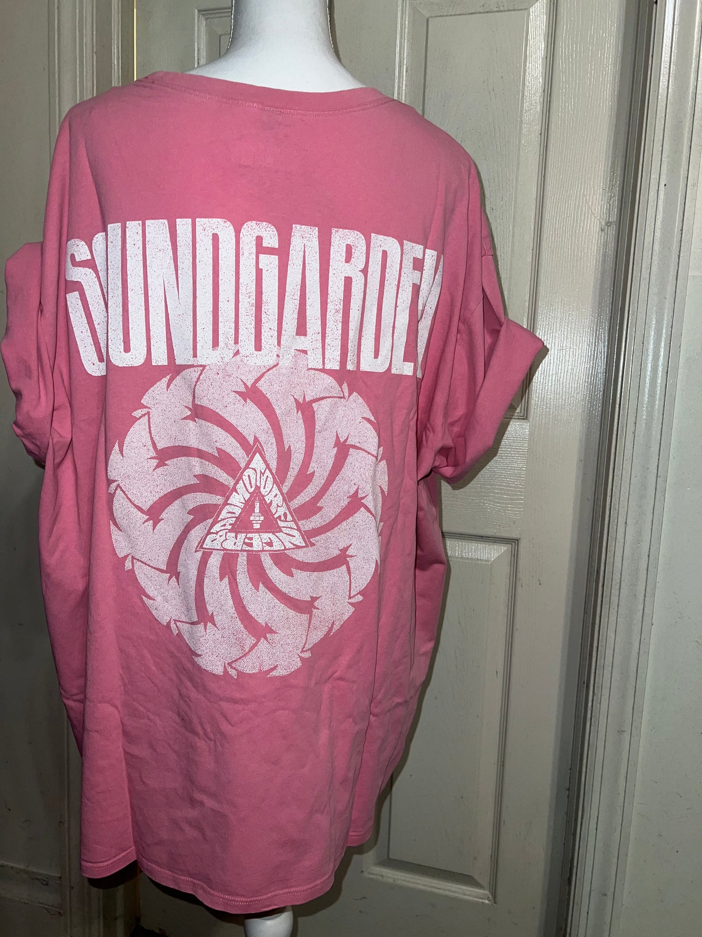 Soundgarden Double Sided Oversized Distressed Tee