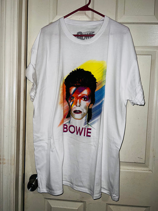 David Bowie Oversized Distressed Tee