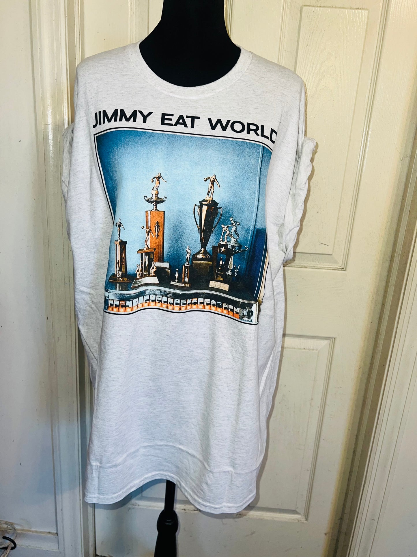 Jimmy Eat World Oversized Distressed Tee