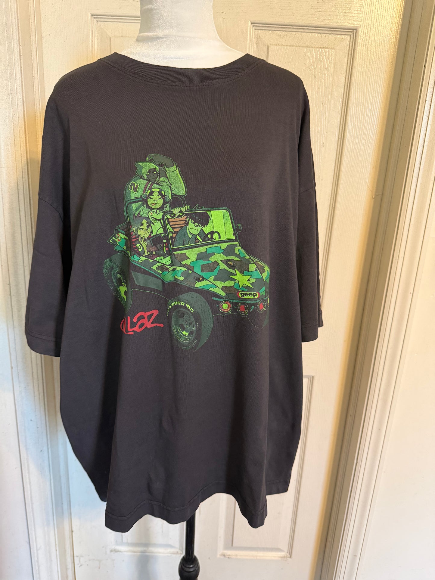Gorillaz Oversized Distressed Tee