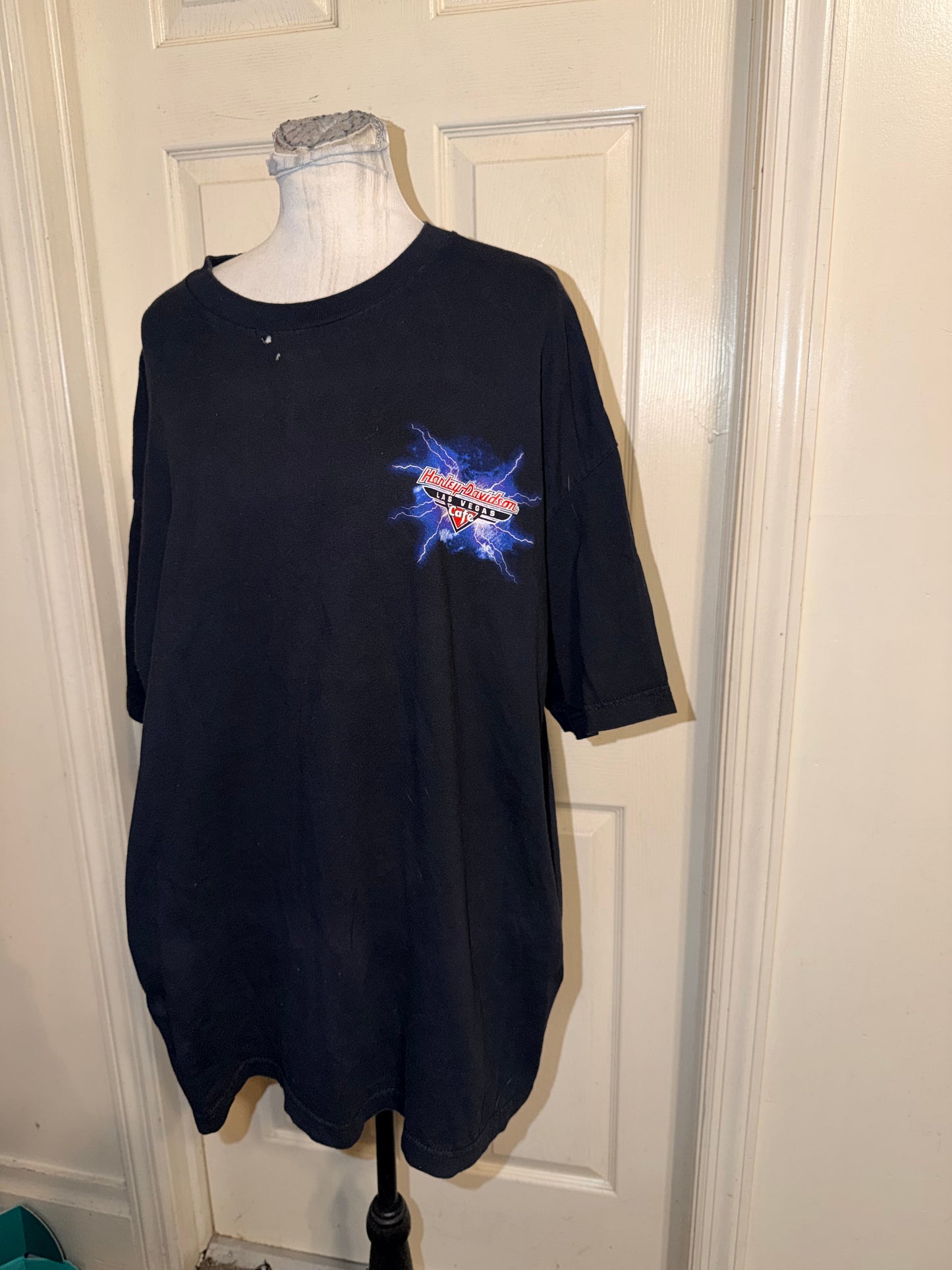 Harley Davidson Vintage Double Sided Oversized Tee