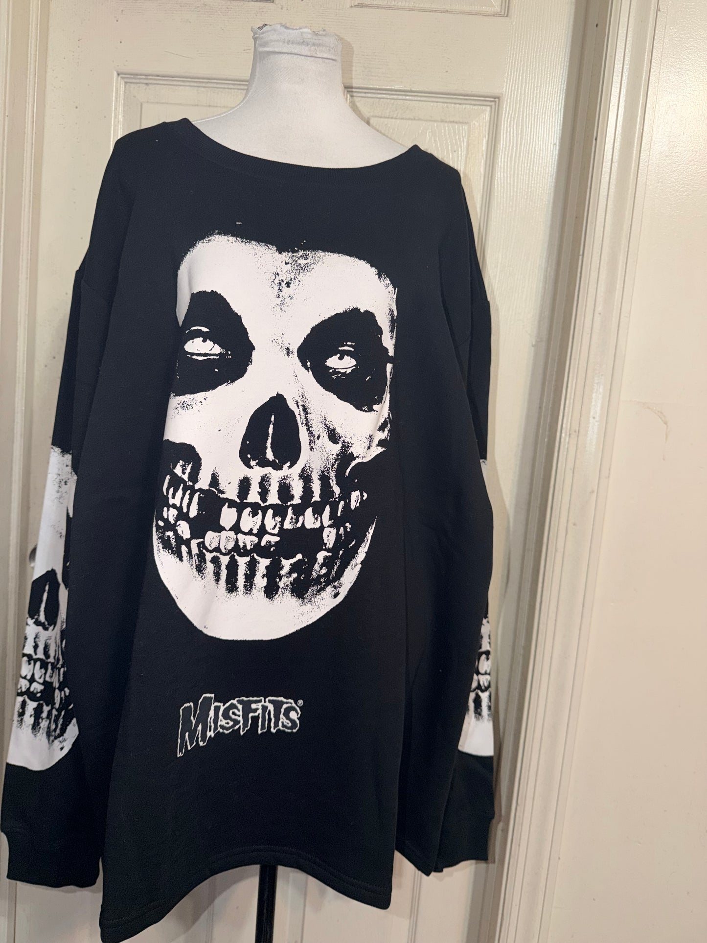 The Misfits Oversized Distressed Sweatshirt