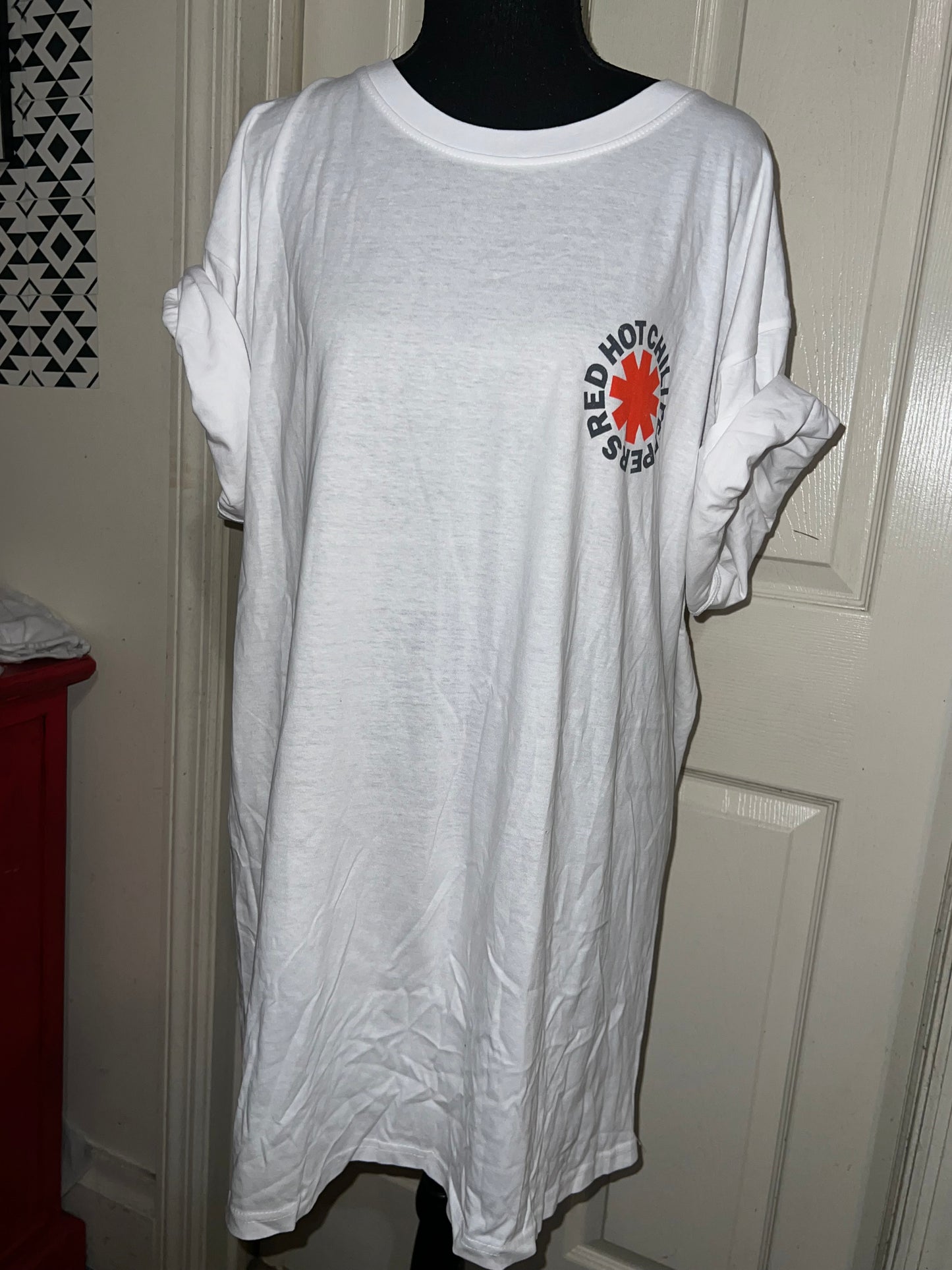 Red Hot Chili Peppers Double Sided Oversized Tee